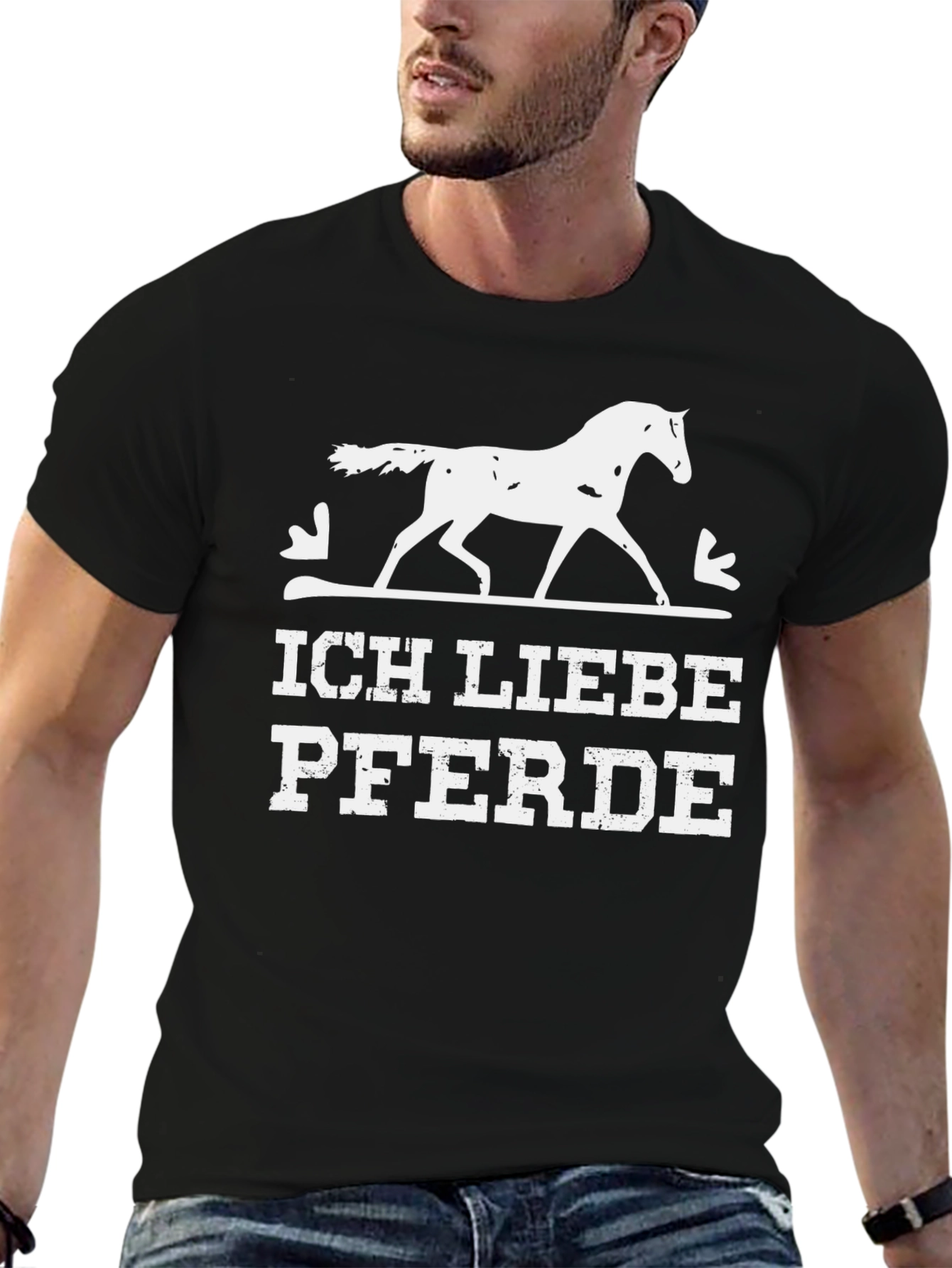 Ich Liebe Pferde T-Shirt - Horse Lover Tee