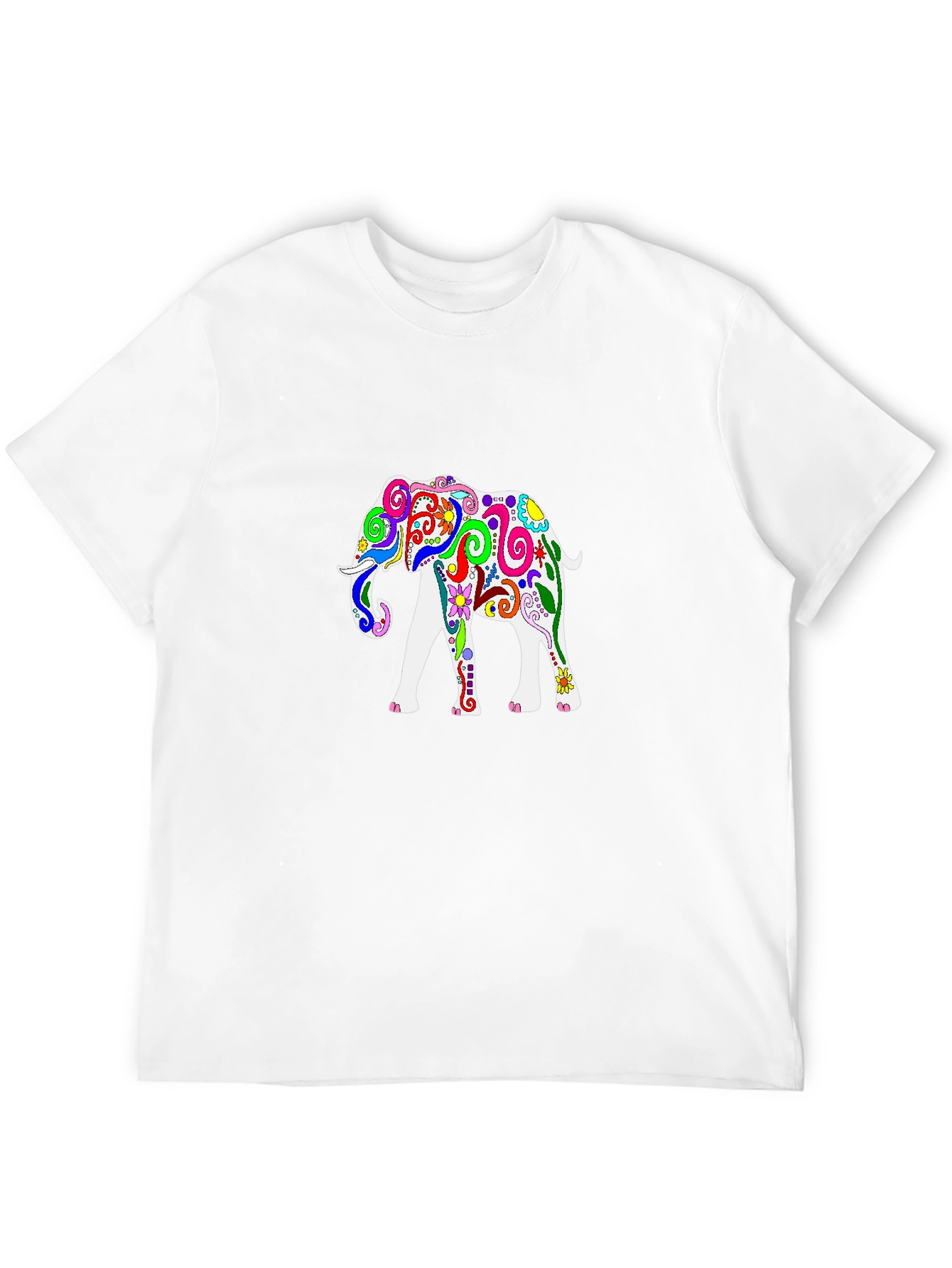 Elephant Graphic T-Shirt - Black