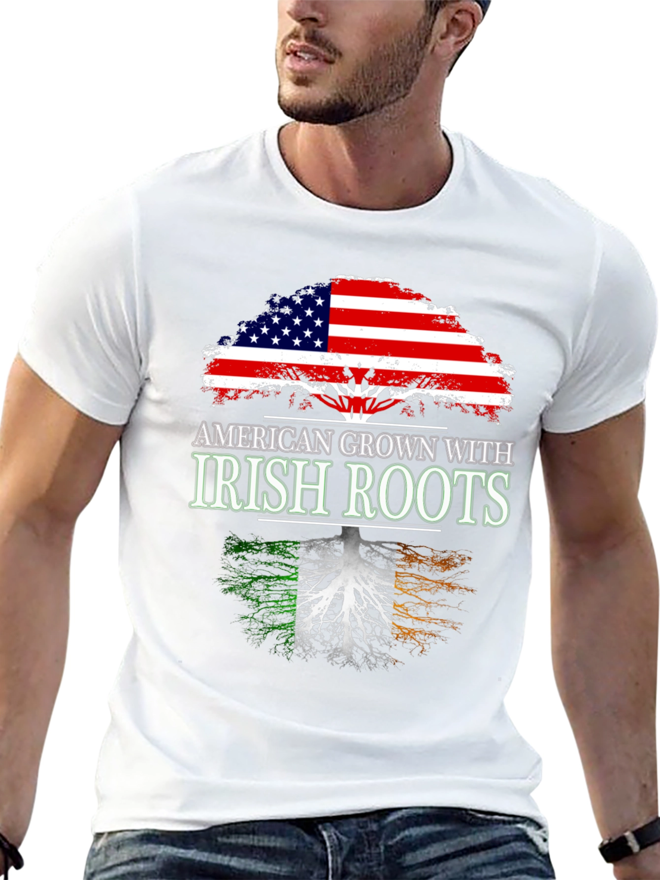 American Grown With Irish Roots T-Shirt