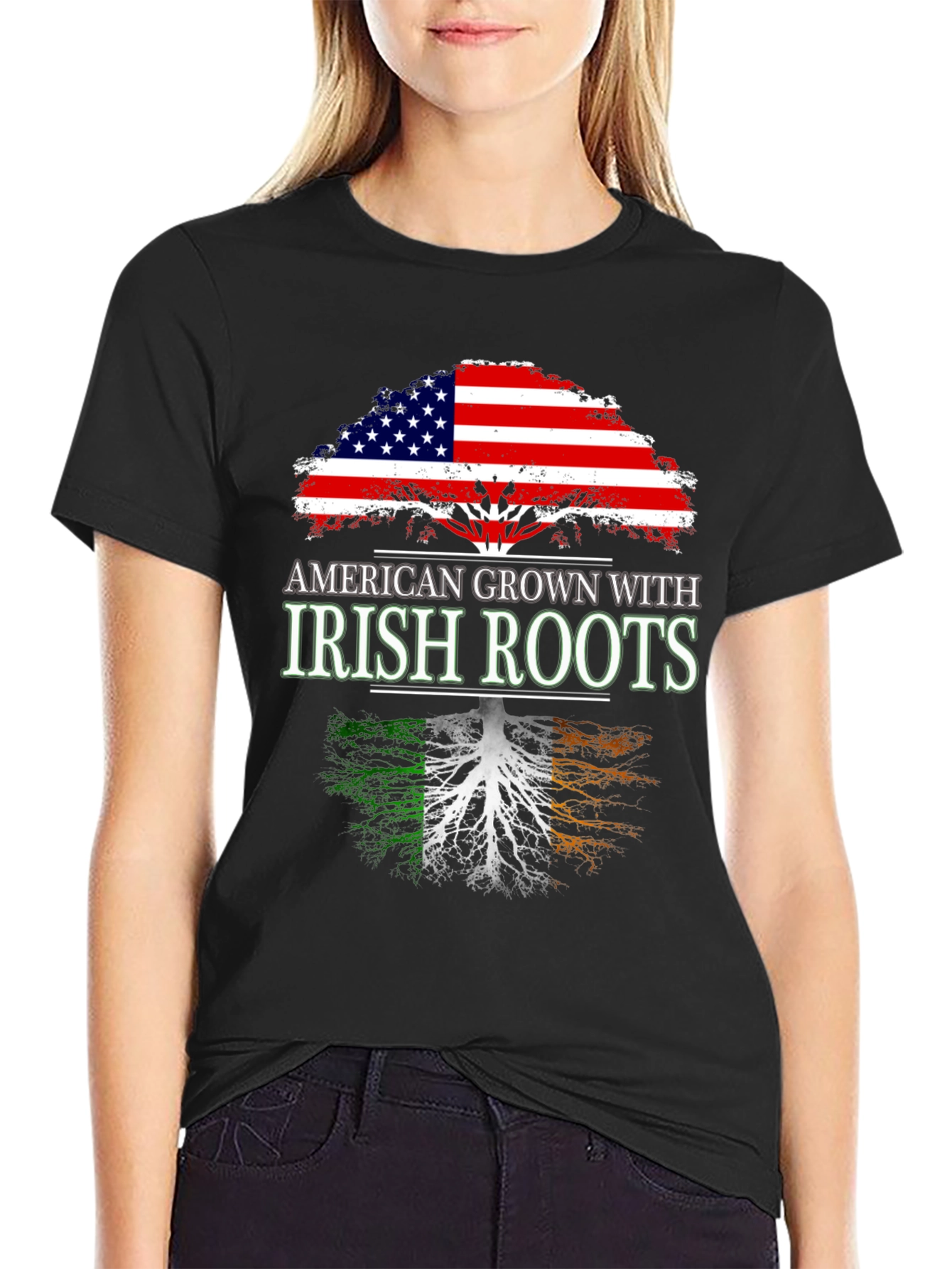 American Grown With Irish Roots T-Shirt