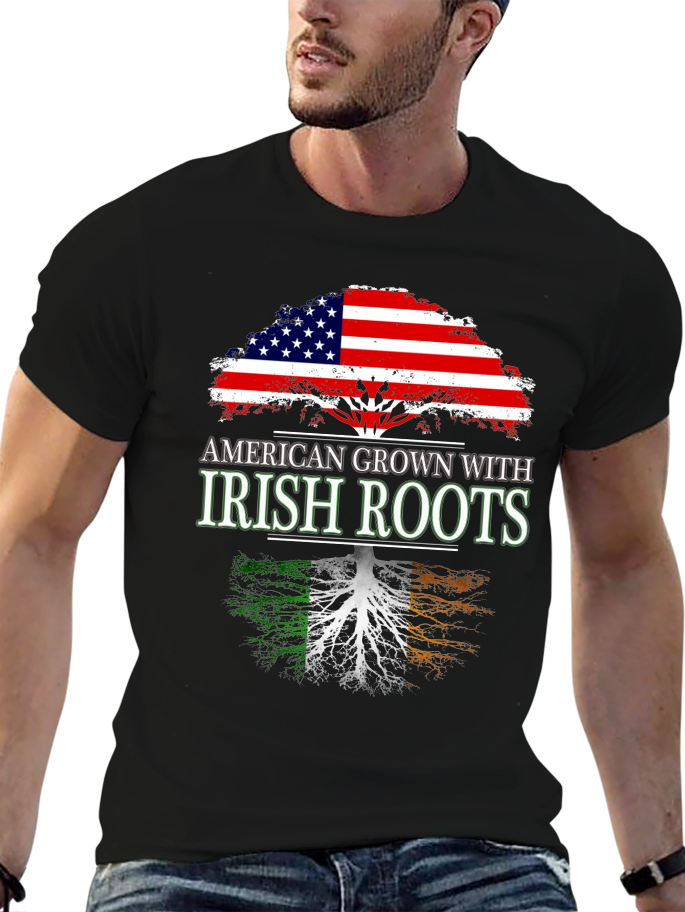 American Grown With Irish Roots T-Shirt