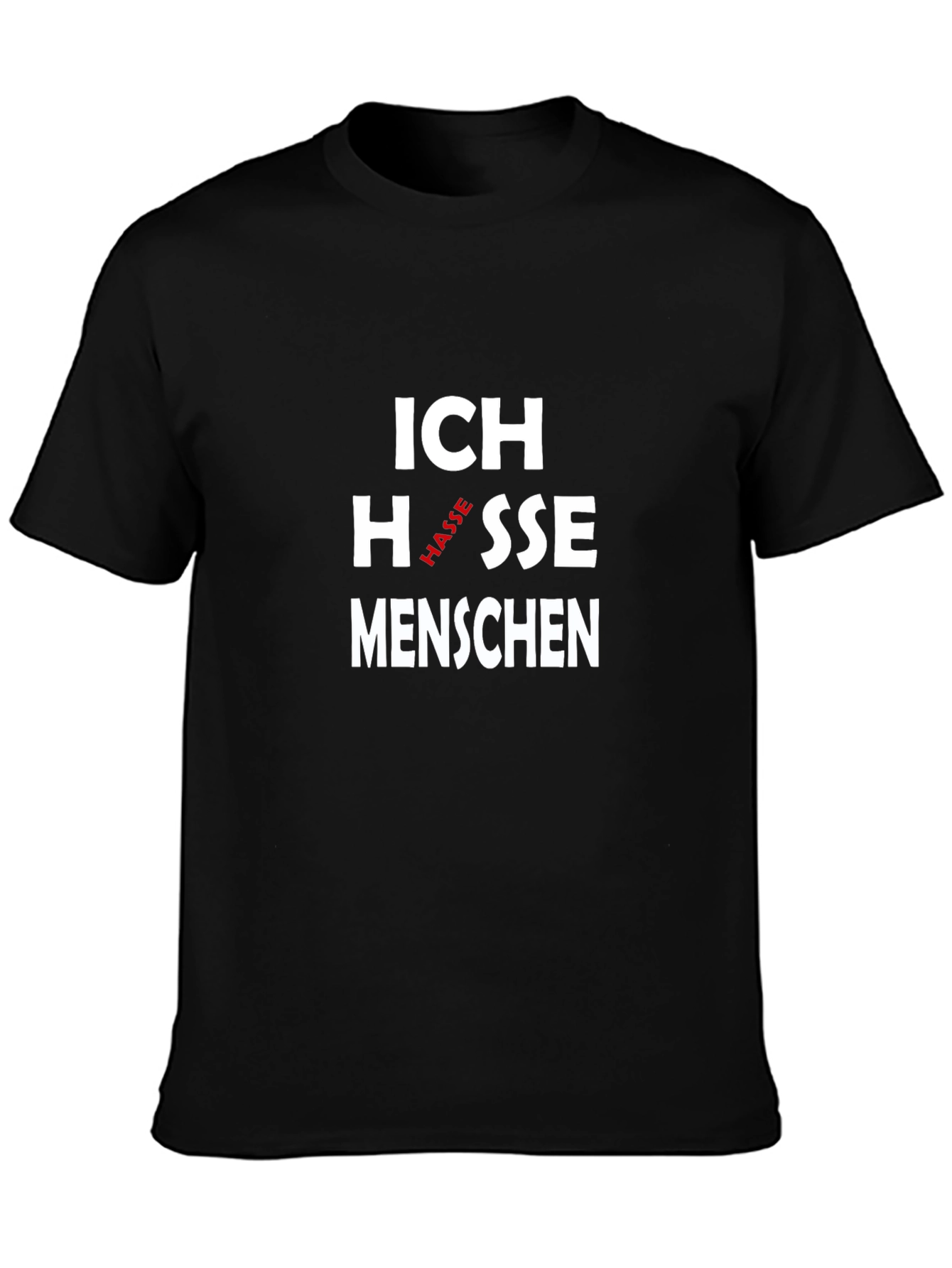 Ich Hasse Menschen Graphic Tee