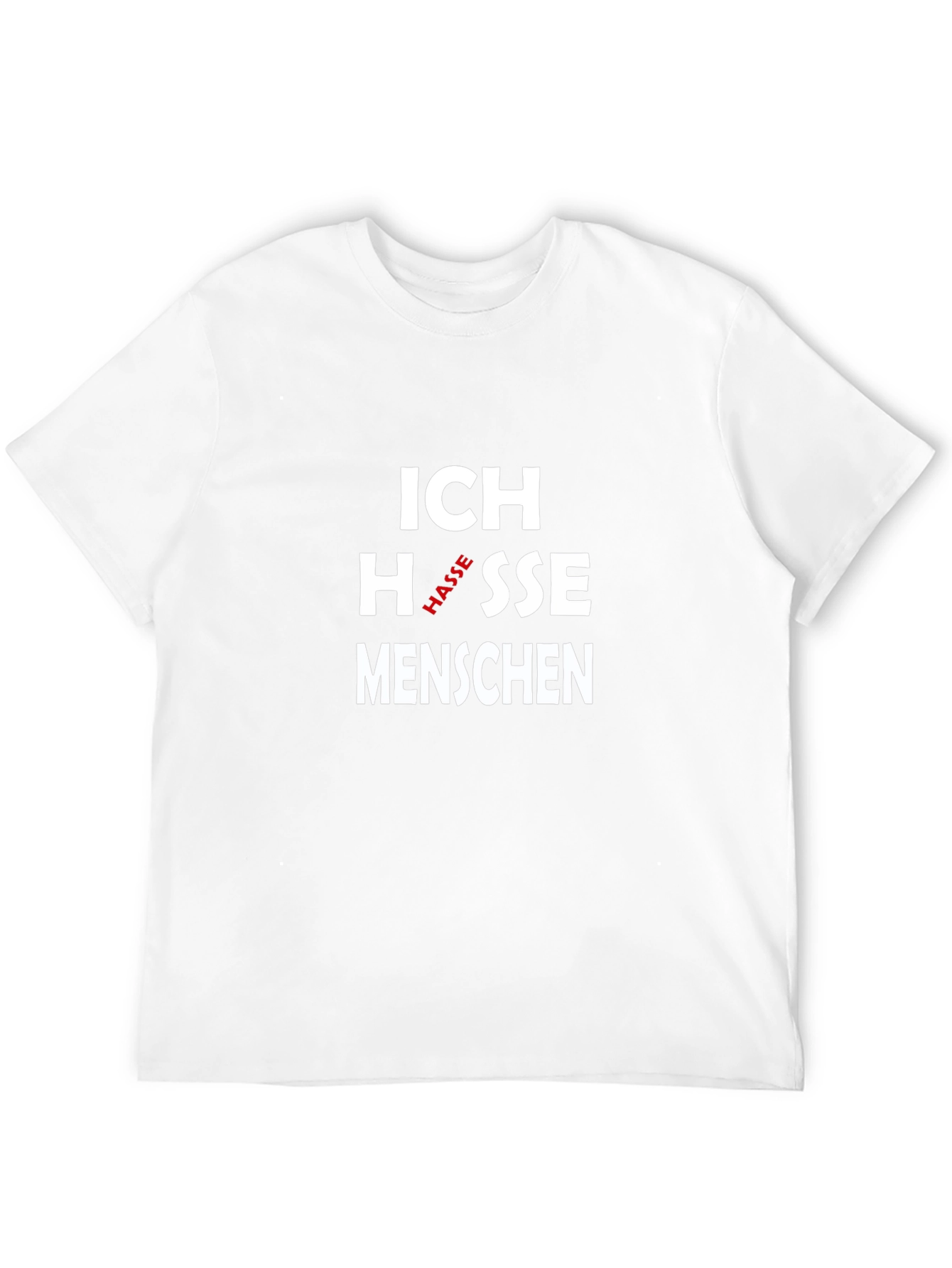 Ich Hasse Menschen Graphic Tee