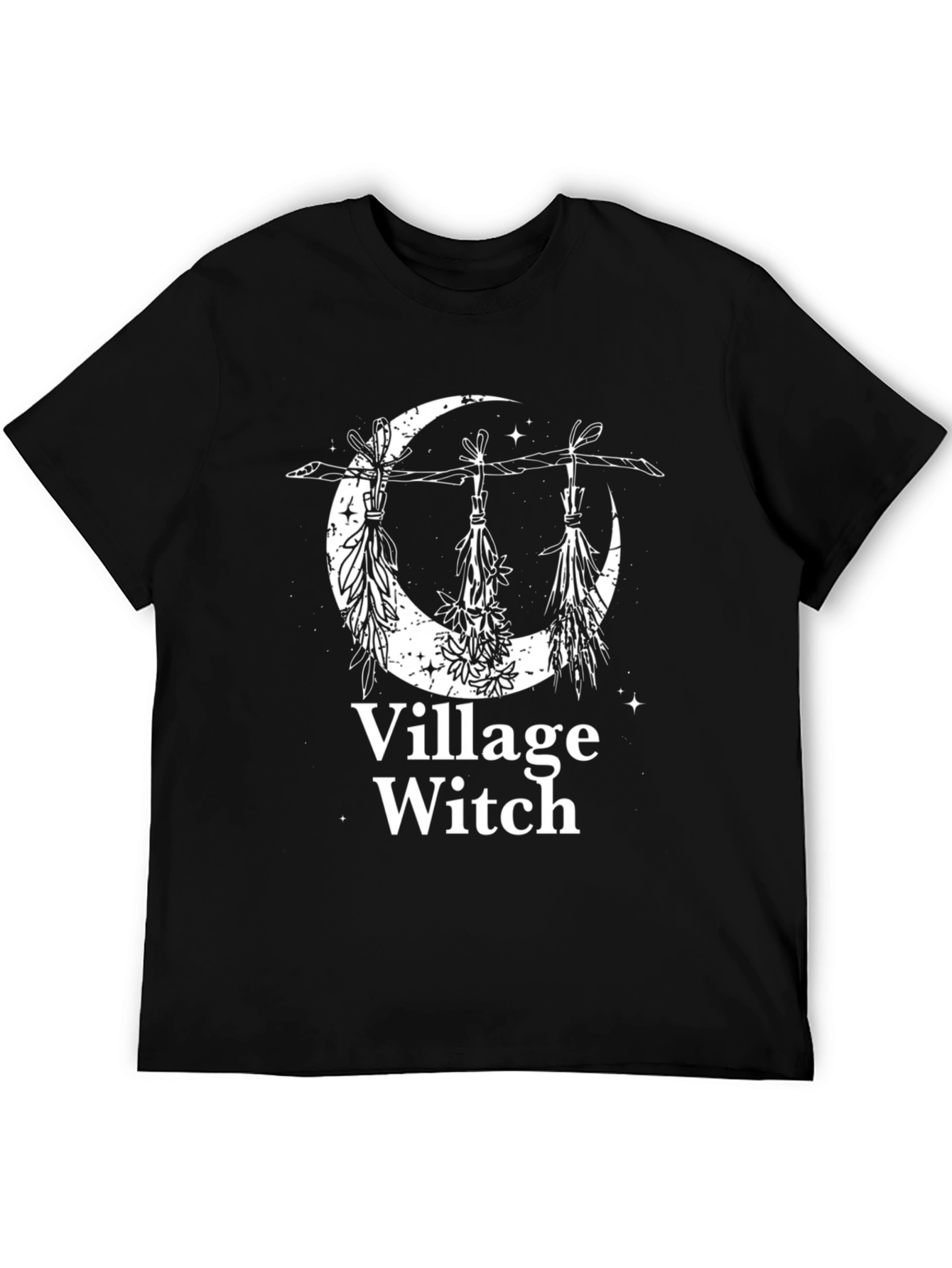 Village Witch T-Shirt - Black Graphic Tee