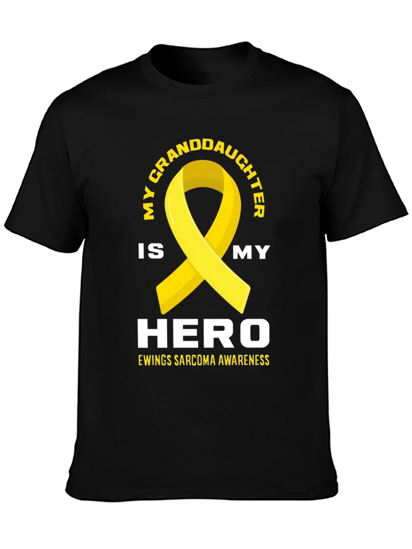 My Granddaughter is My Hero Ewing Sarcoma Awareness T-Shirt