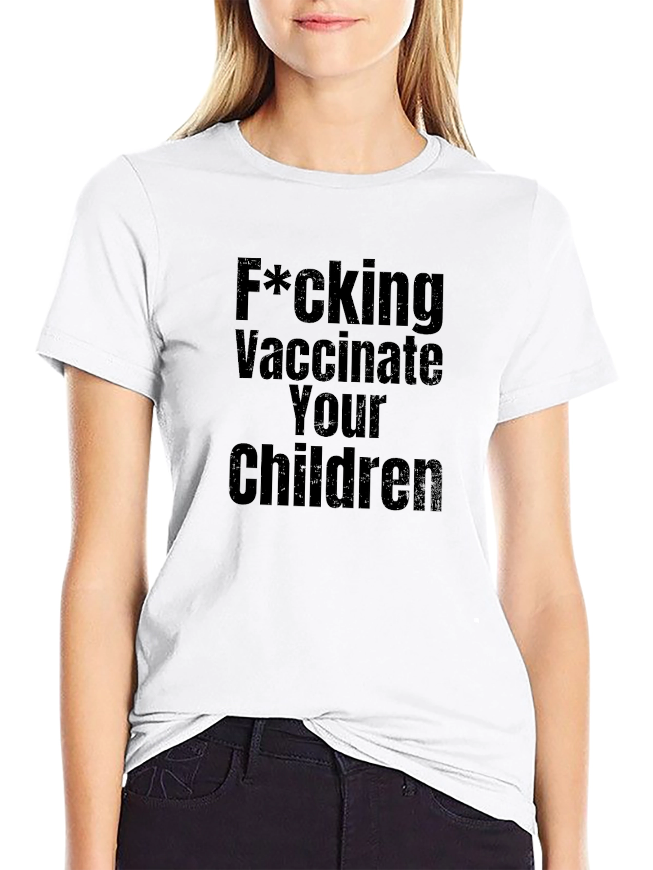 F*cking Vaccinate Your Children Graphic Tee