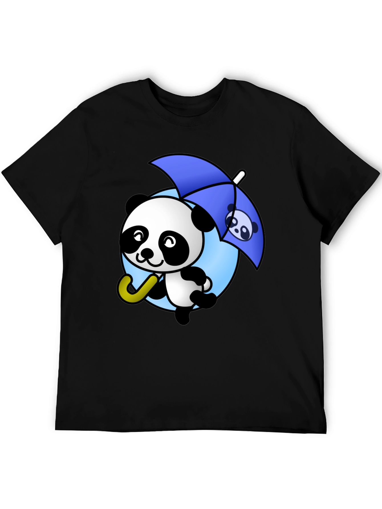 Panda Umbrella Graphic T-Shirt