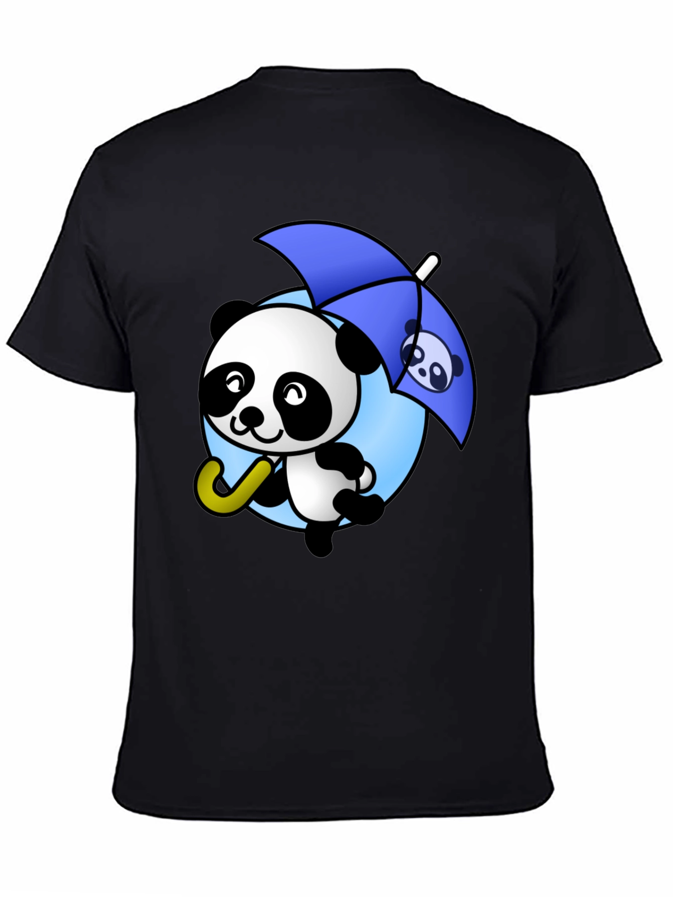Panda Umbrella Graphic T-Shirt