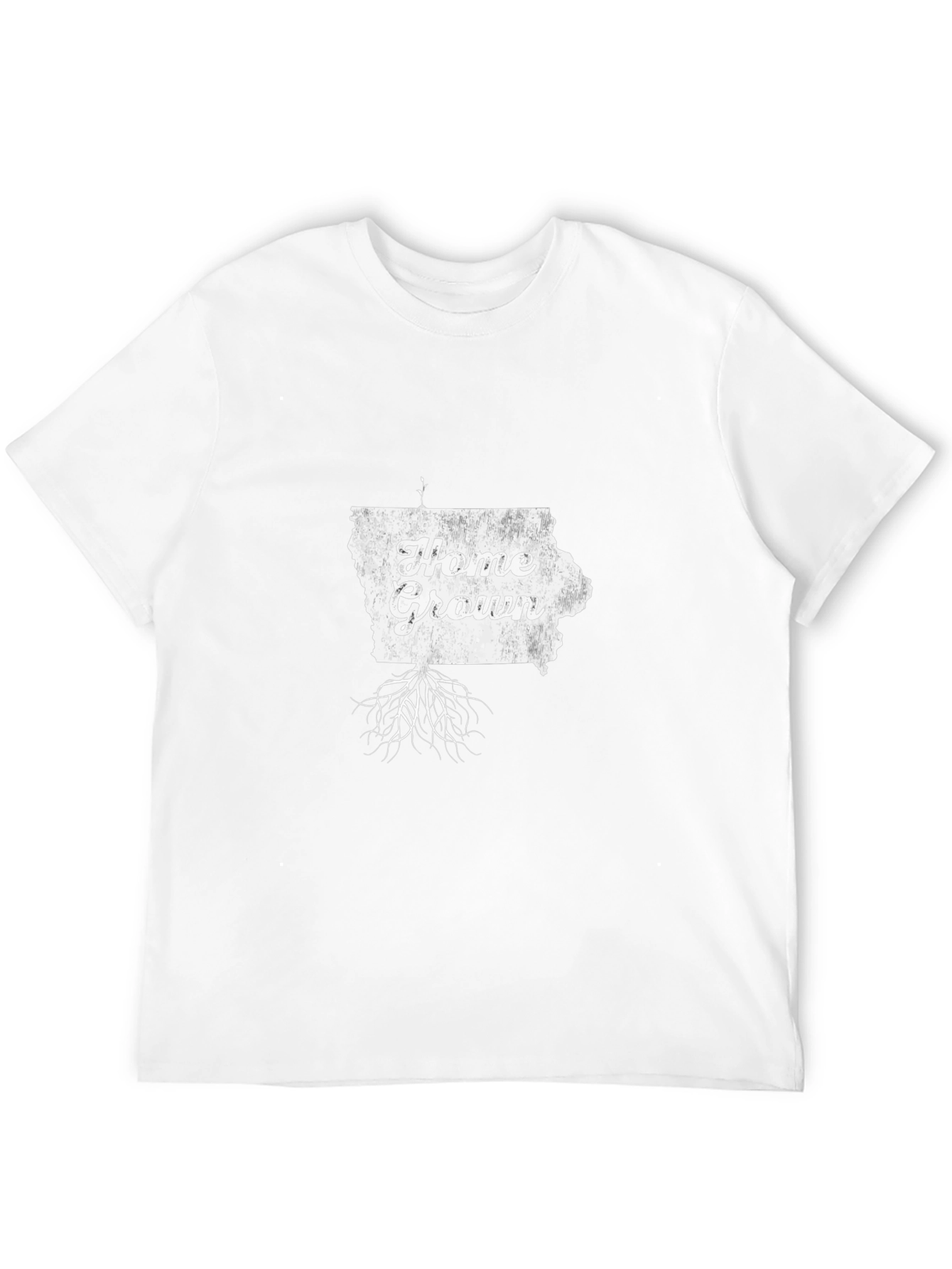 Home Grown Iowa State Pride T-Shirt - Black