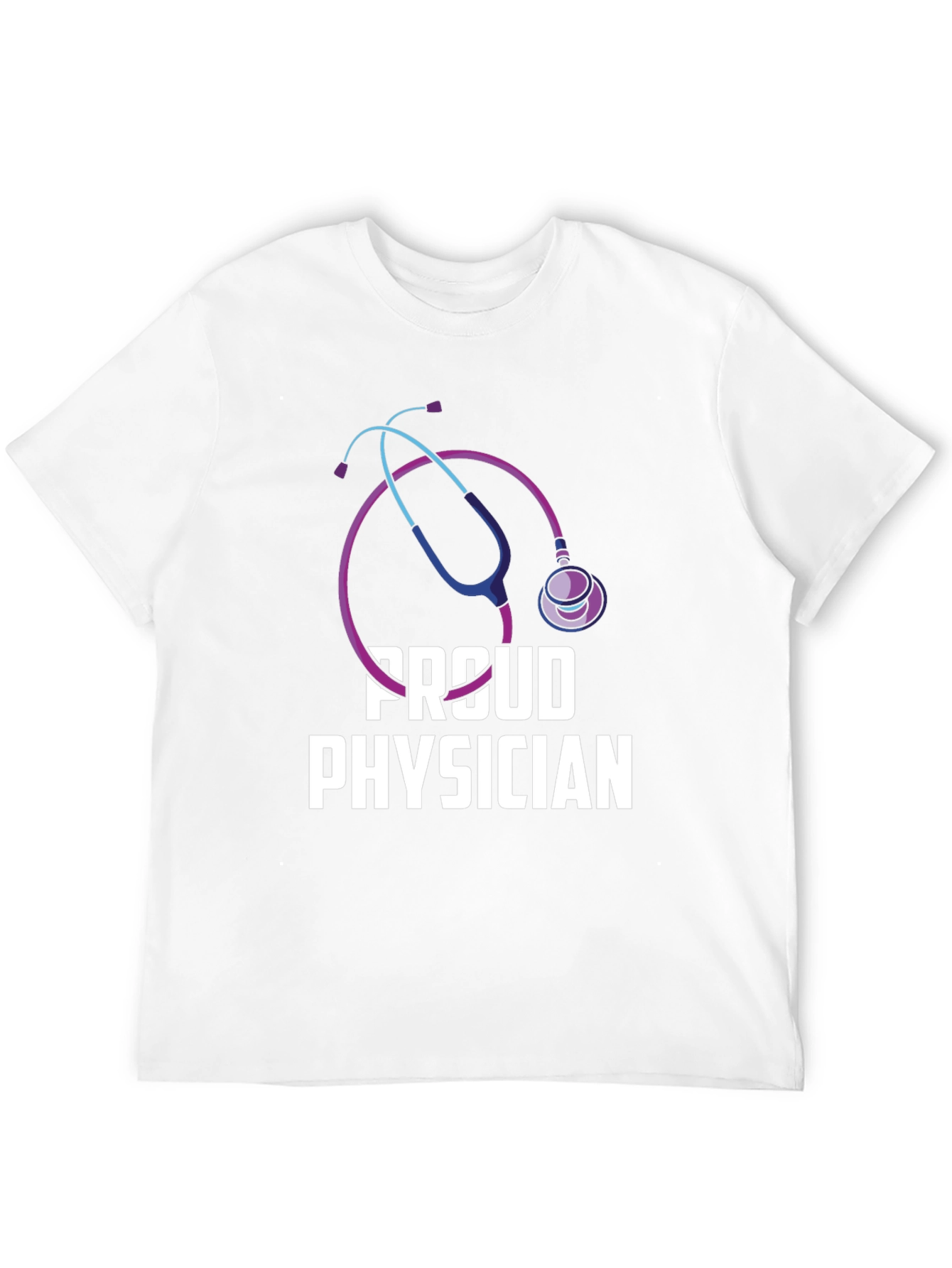 Proud Physician Black T-Shirt