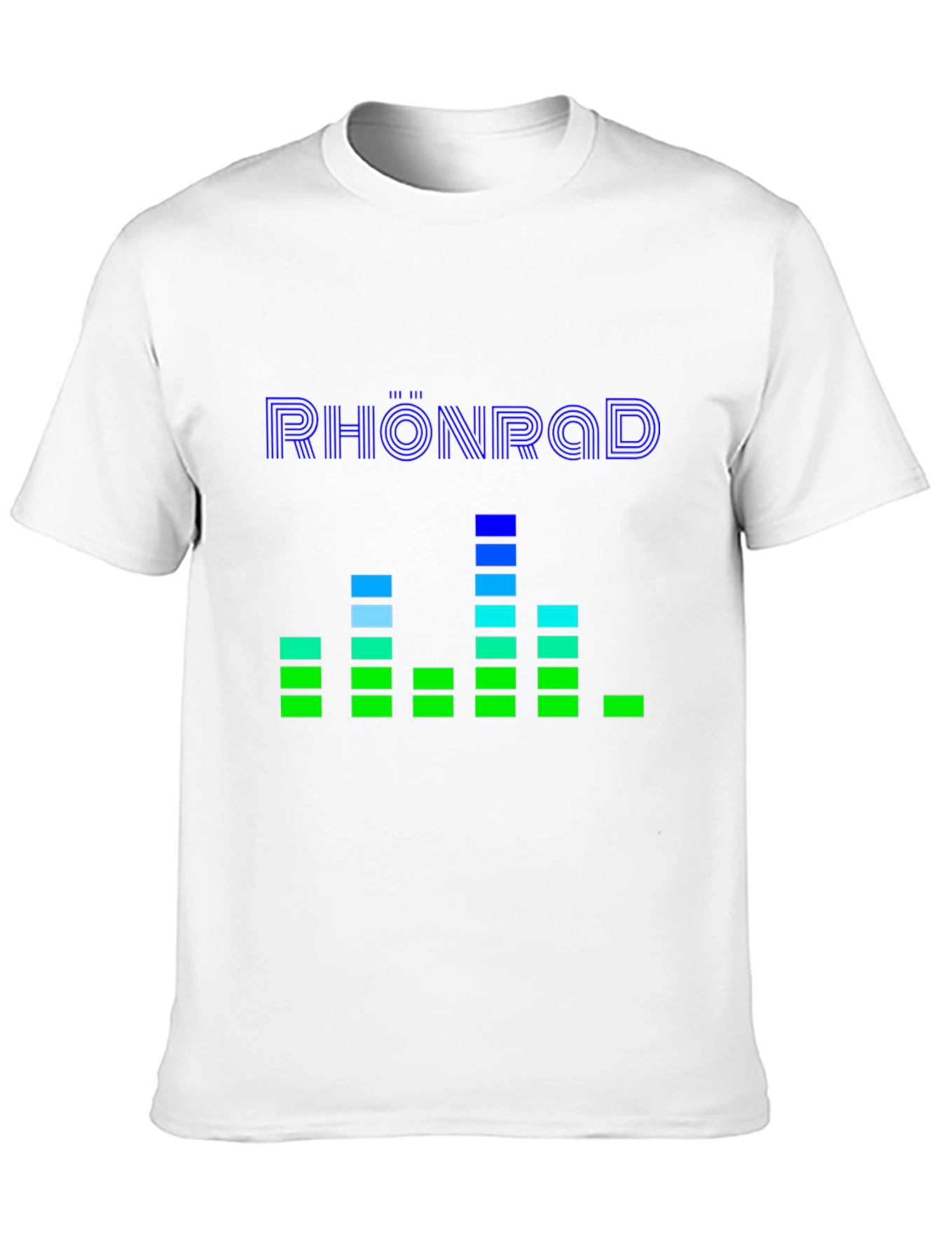 Rhöönrad T-Shirt - Graphic Equalizer Design