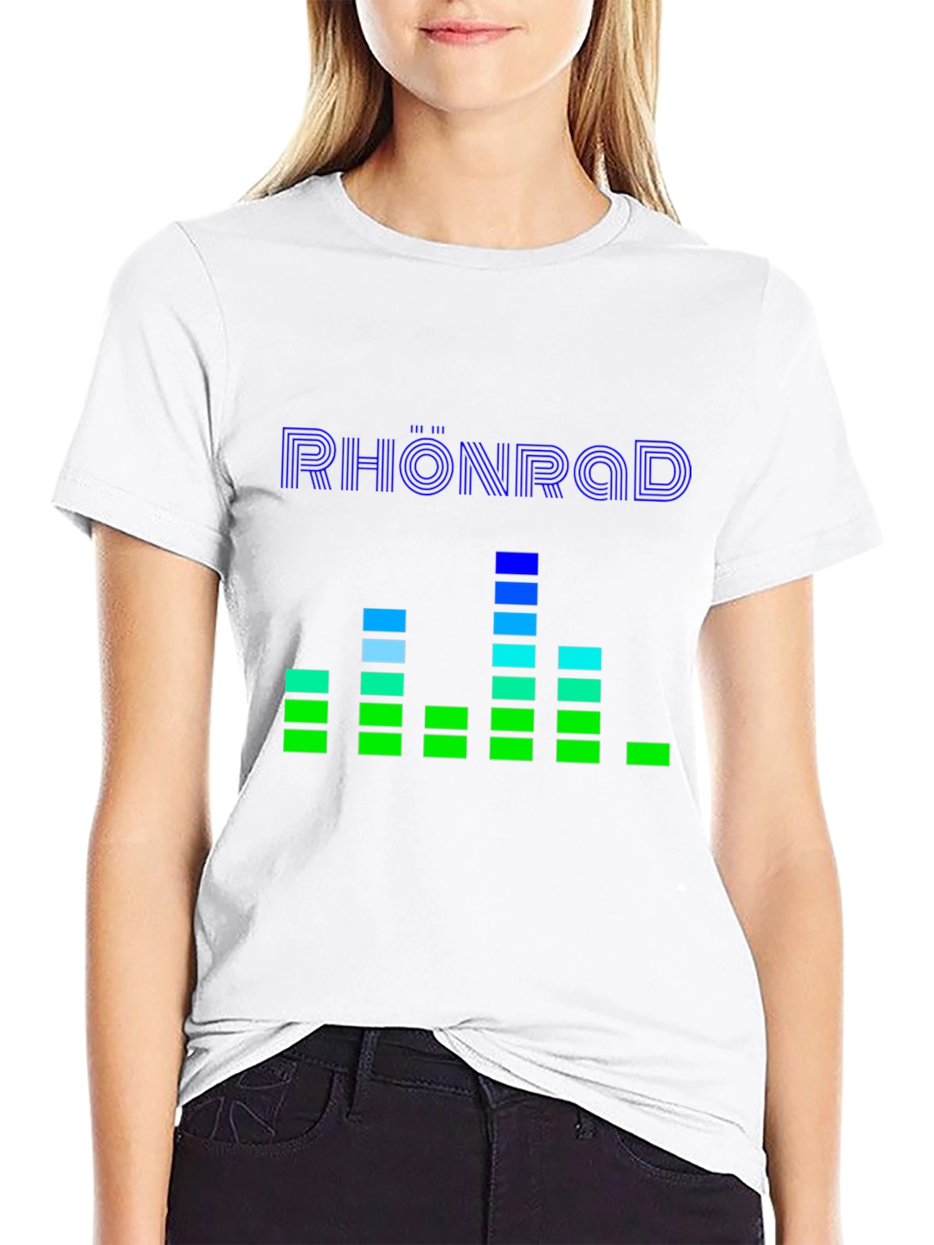 Rhöönrad T-Shirt - Graphic Equalizer Design