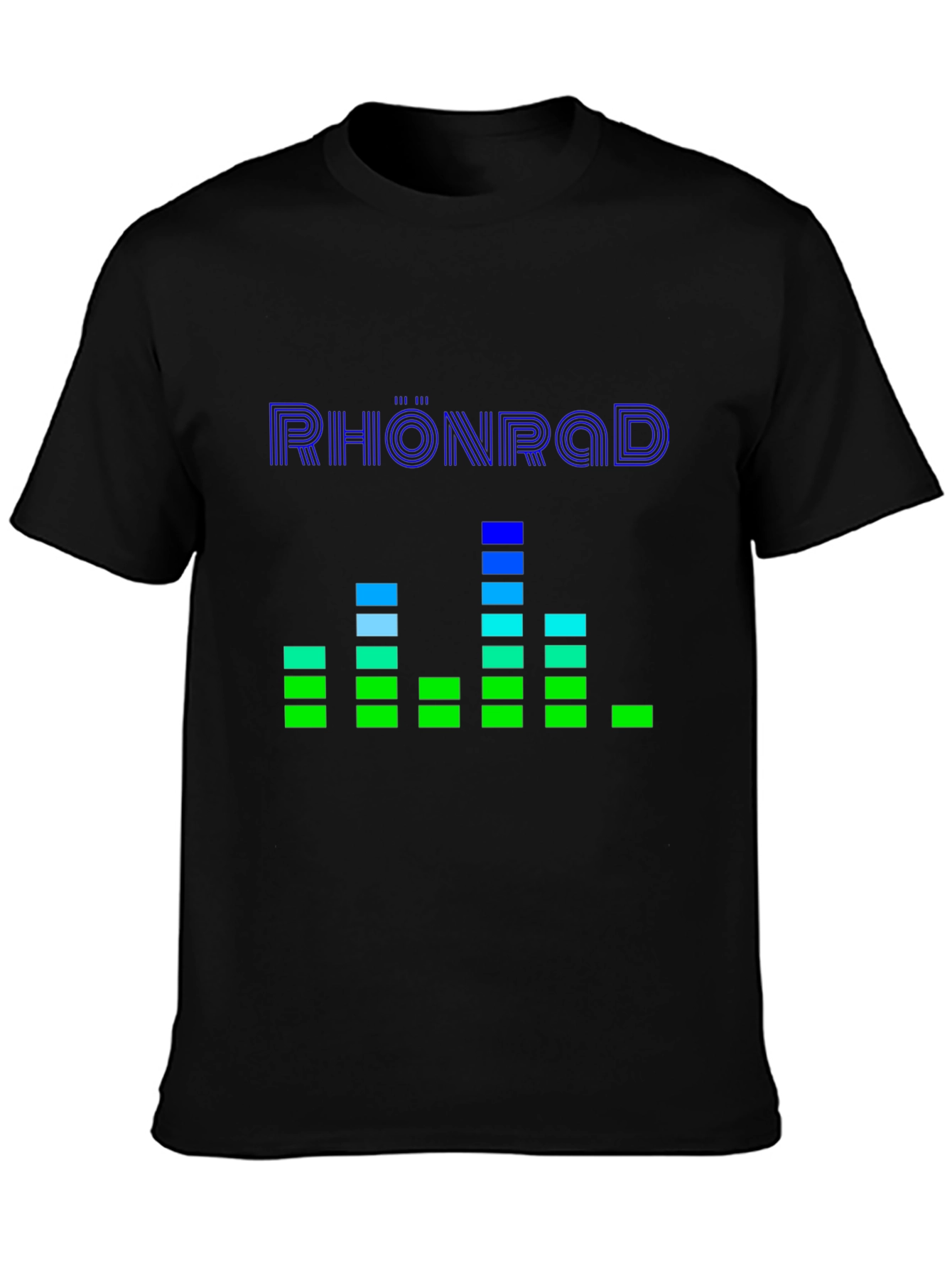 Rhöönrad T-Shirt - Graphic Equalizer Design
