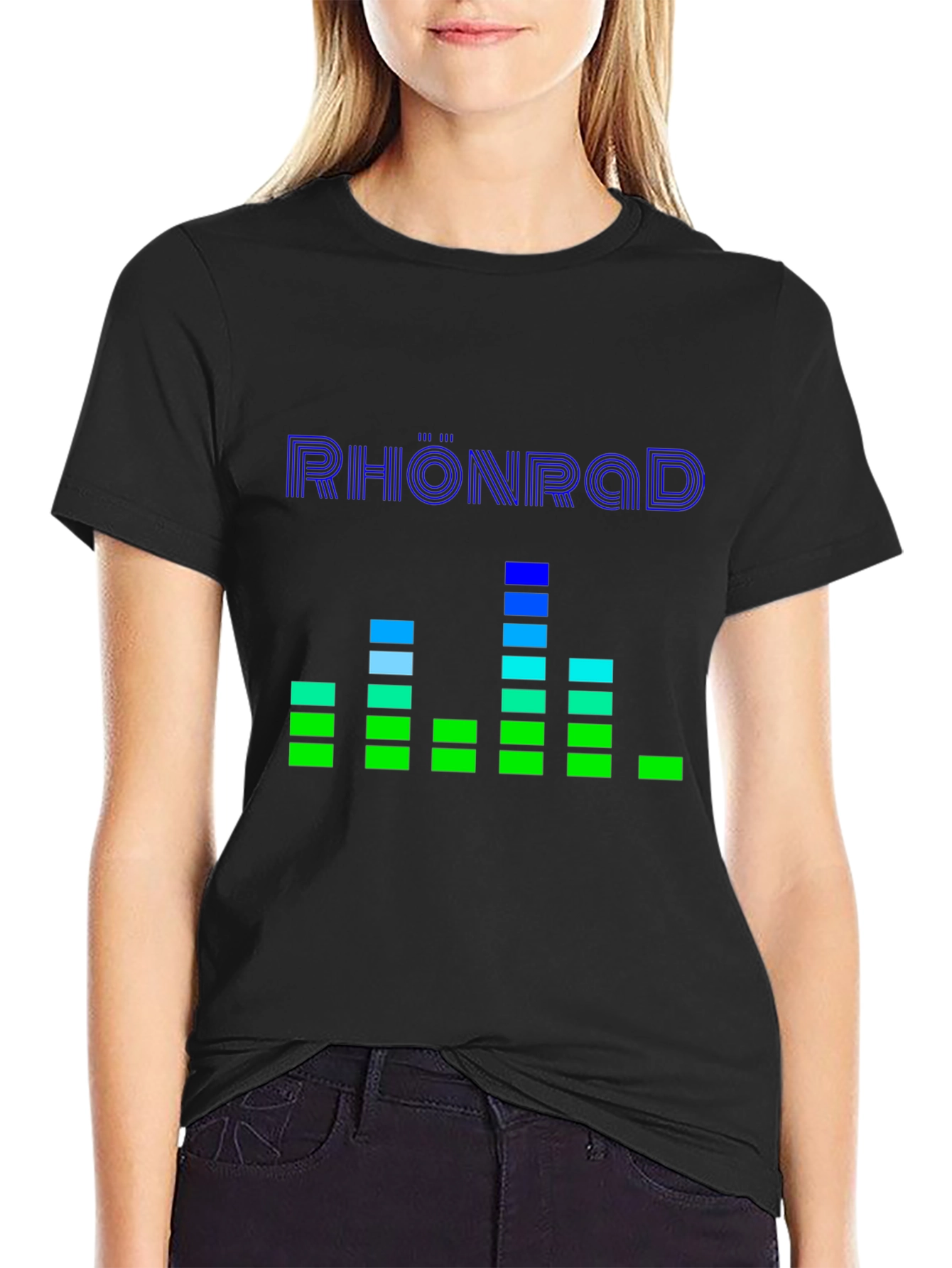 Rhöönrad T-Shirt - Graphic Equalizer Design