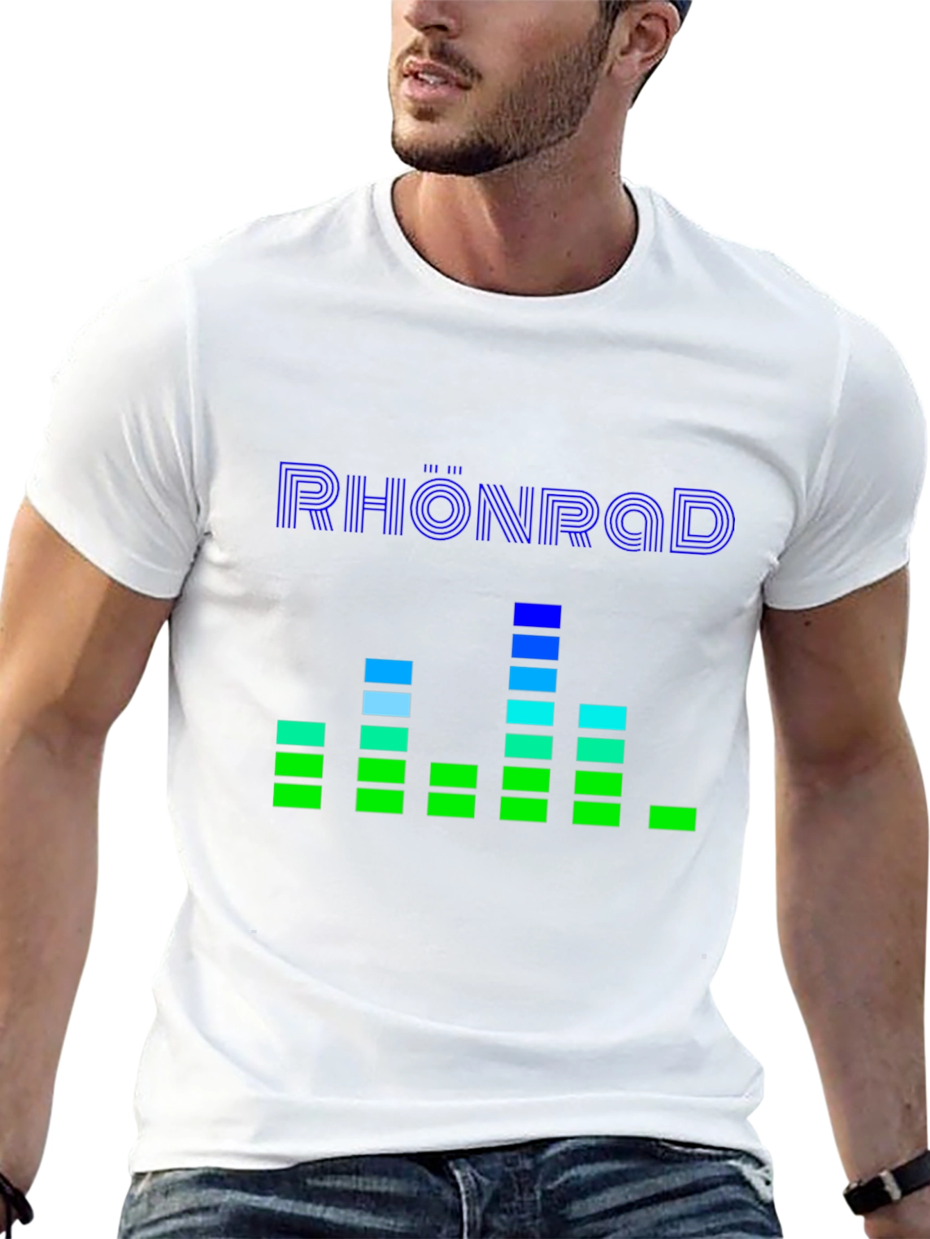 Rhöönrad T-Shirt - Graphic Equalizer Design