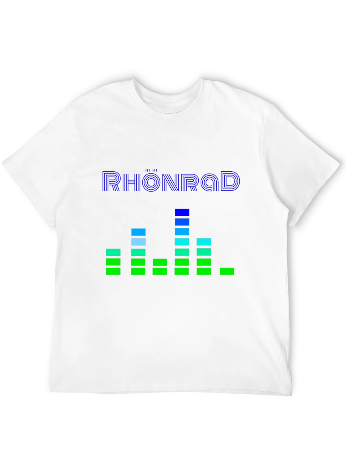 Rhöönrad T-Shirt - Graphic Equalizer Design