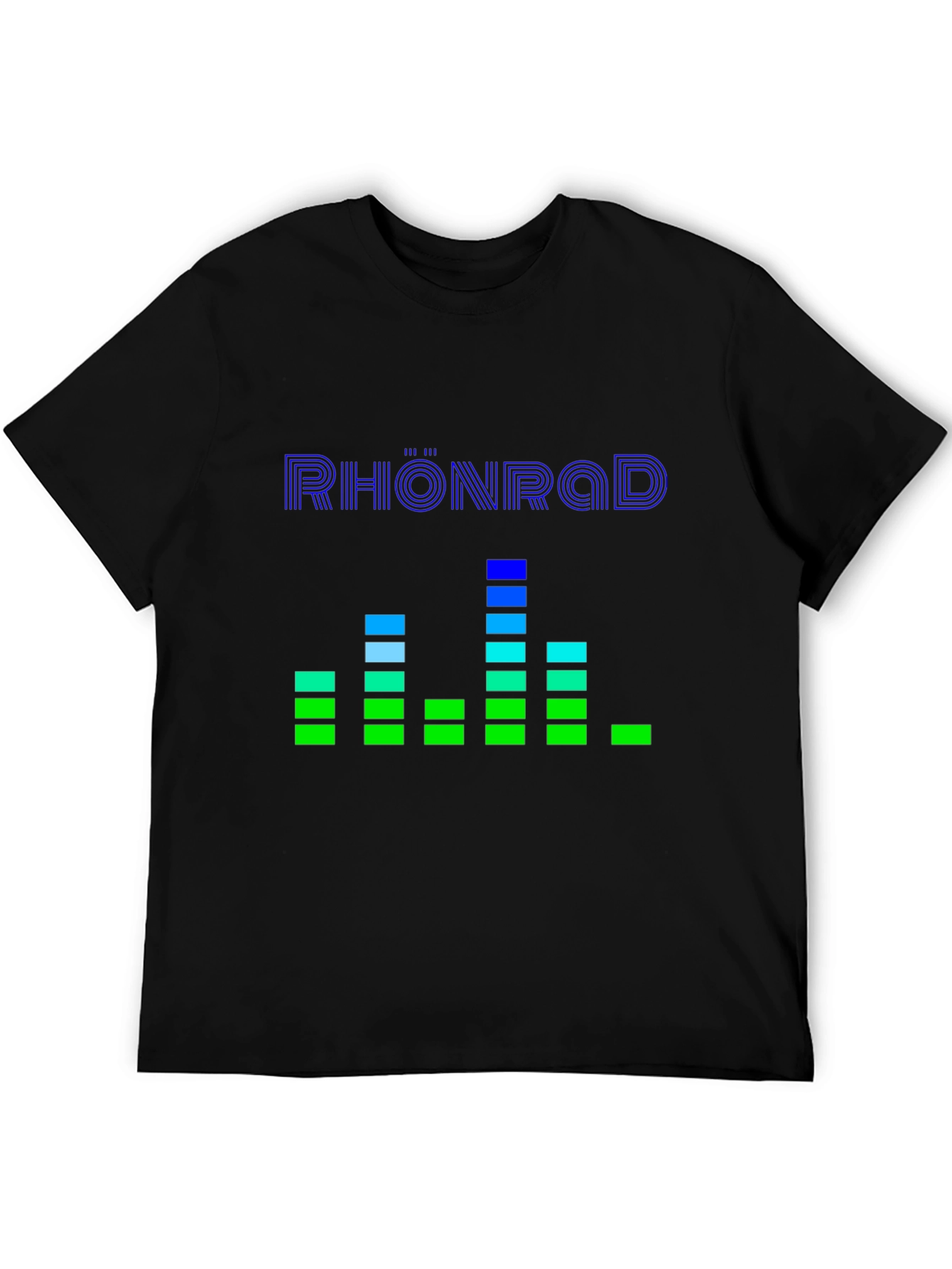 Rhöönrad T-Shirt - Graphic Equalizer Design