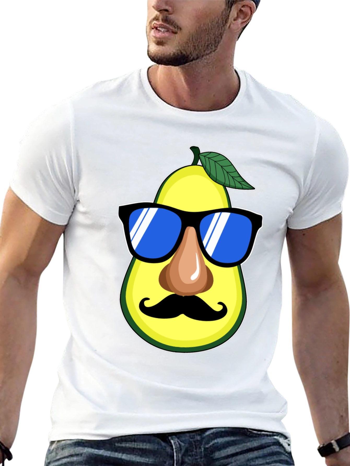 Cool Avocado Graphic T-Shirt