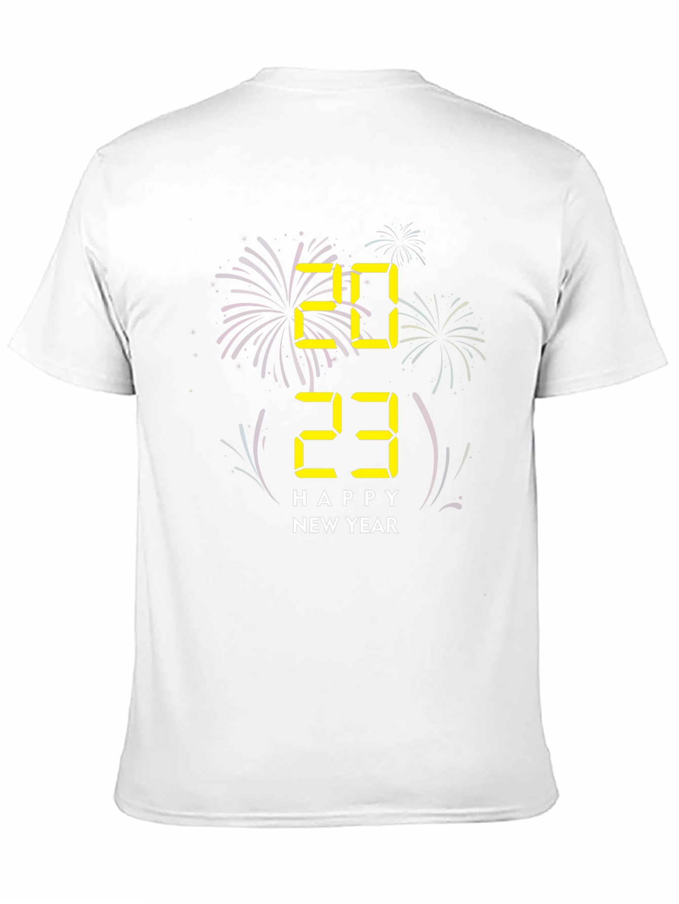 Happy New Year 2023 Black T-Shirt