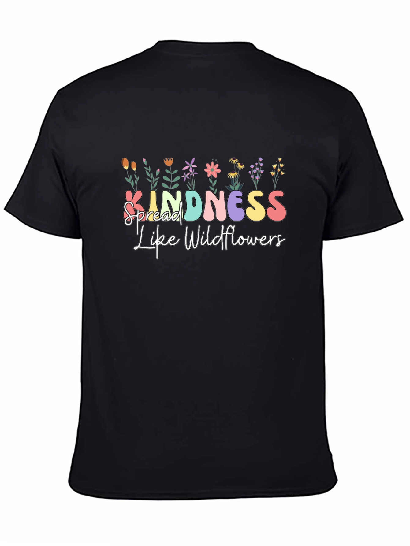 Kindness Like Wildflowers Graphic Tee