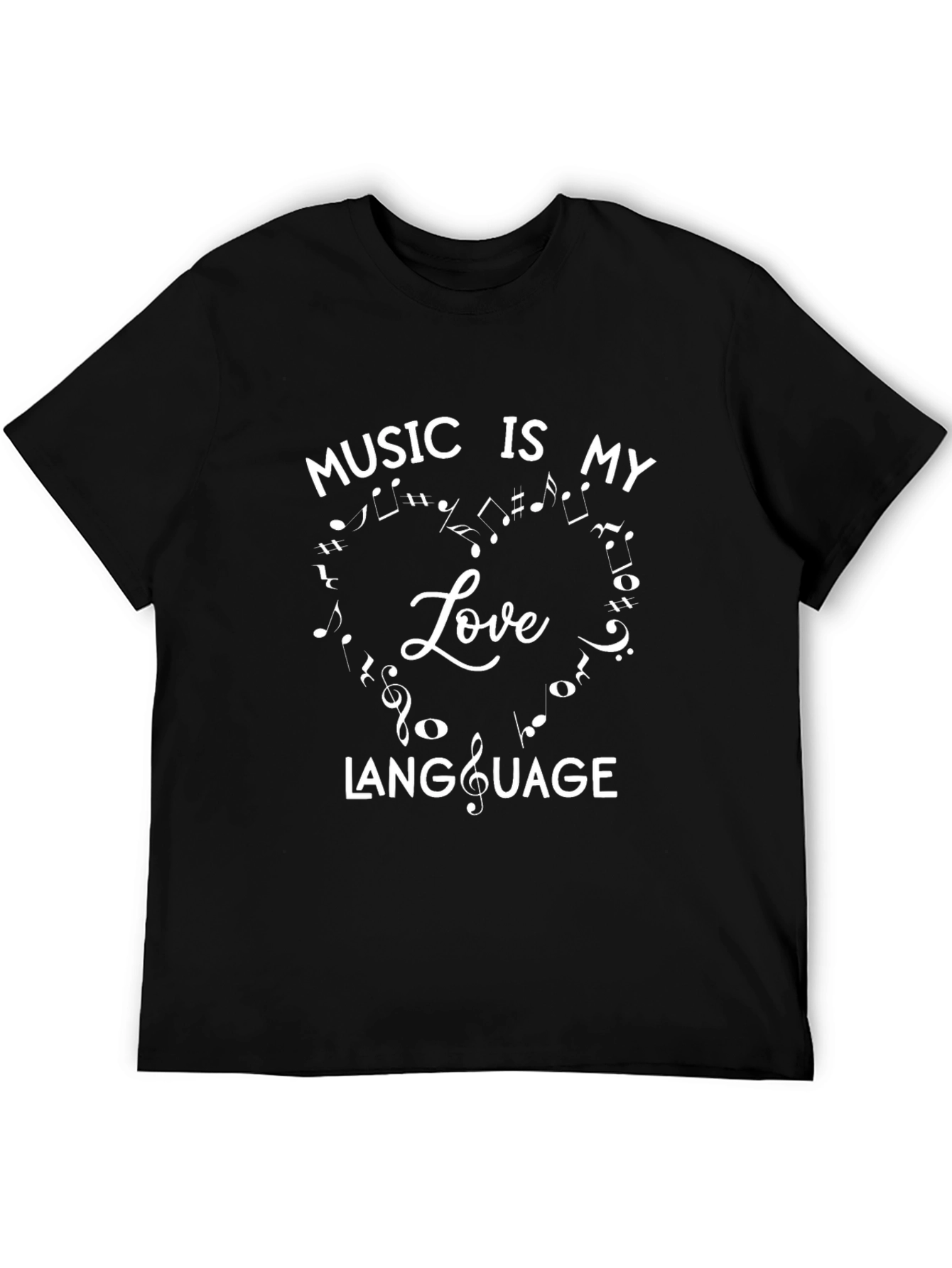 Music Is My Love Language Graphic Tee