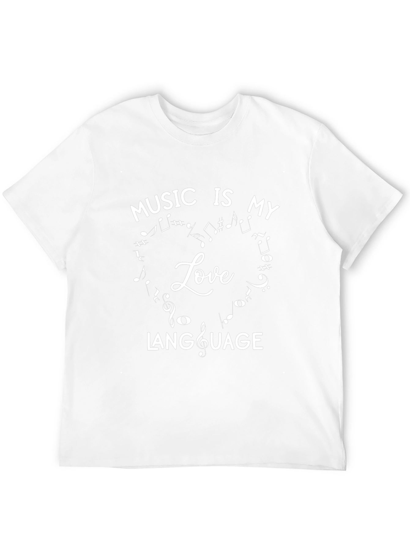 Music Is My Love Language Graphic Tee