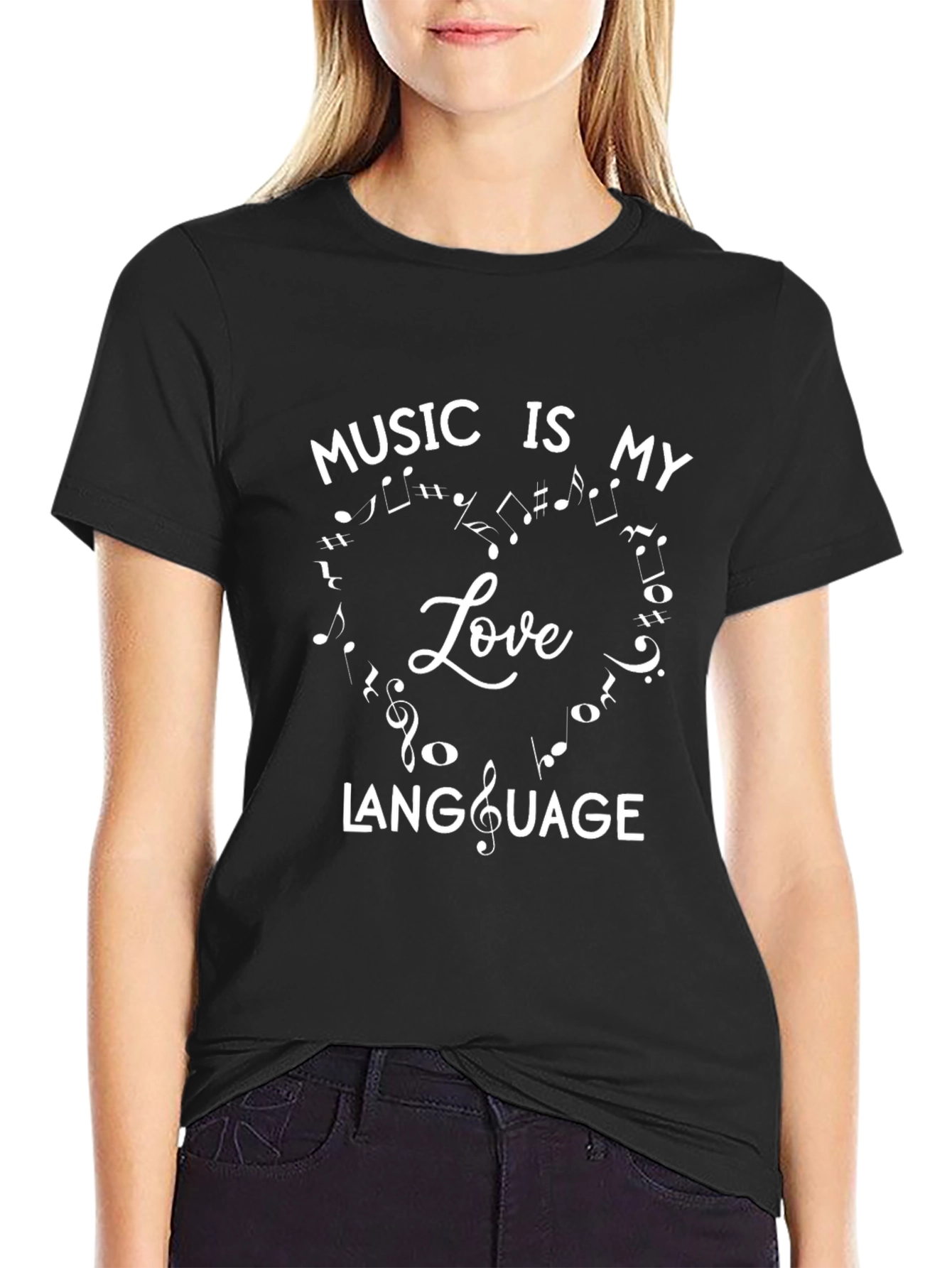 Music Is My Love Language Graphic Tee