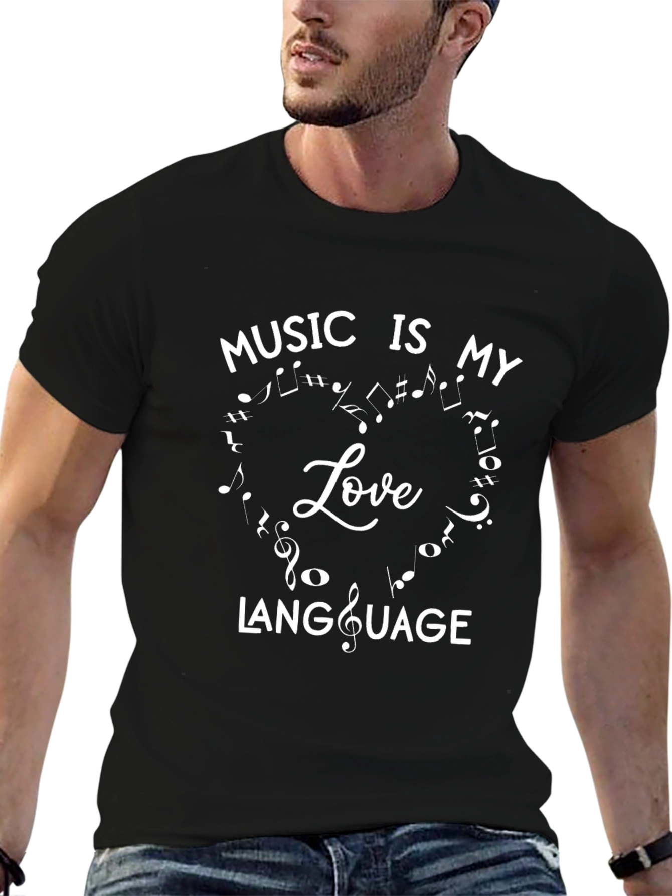 Music Is My Love Language Graphic Tee