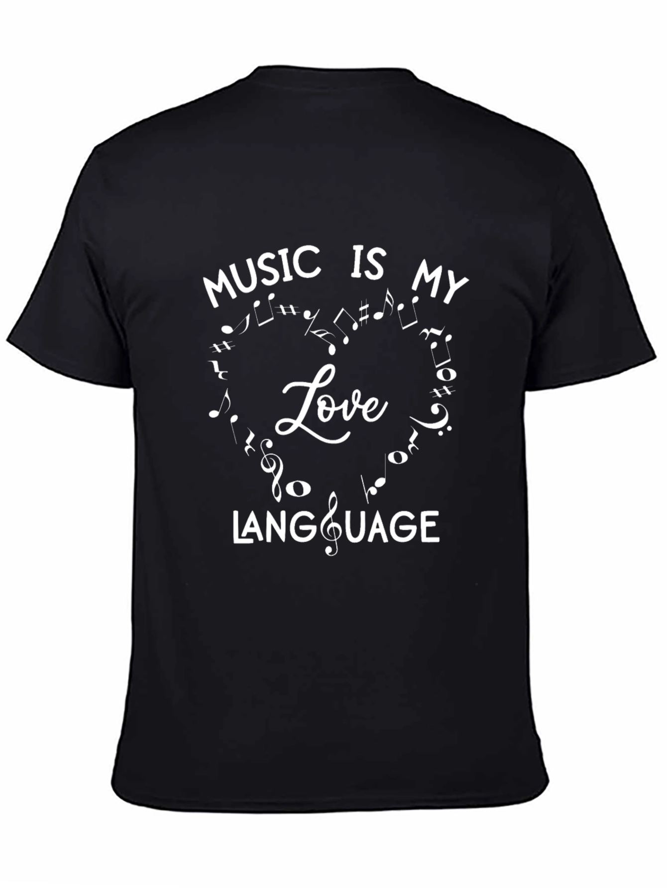 Music Is My Love Language Graphic Tee