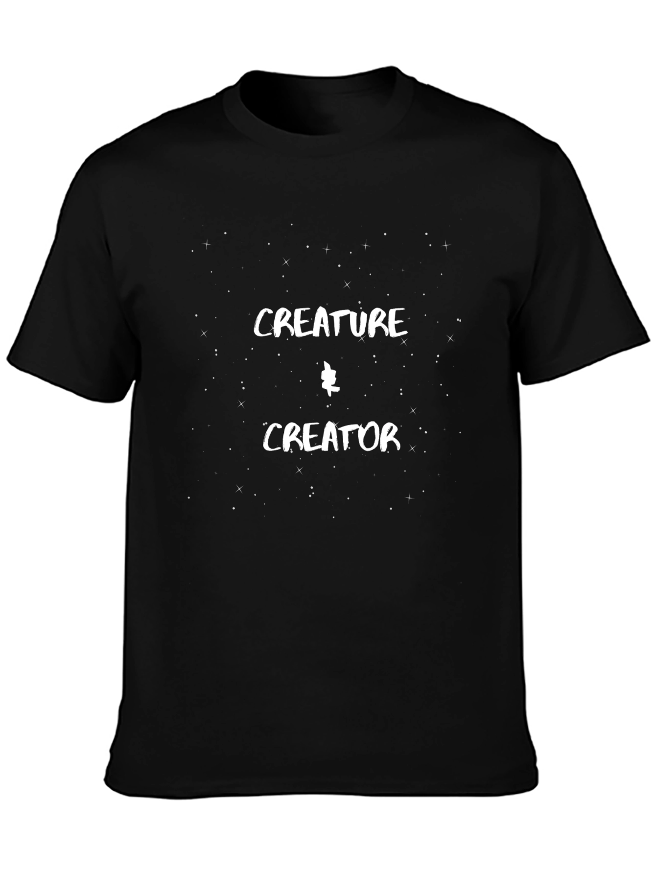 Creature Creator Graphic Tee - Black Cotton T-Shirt
