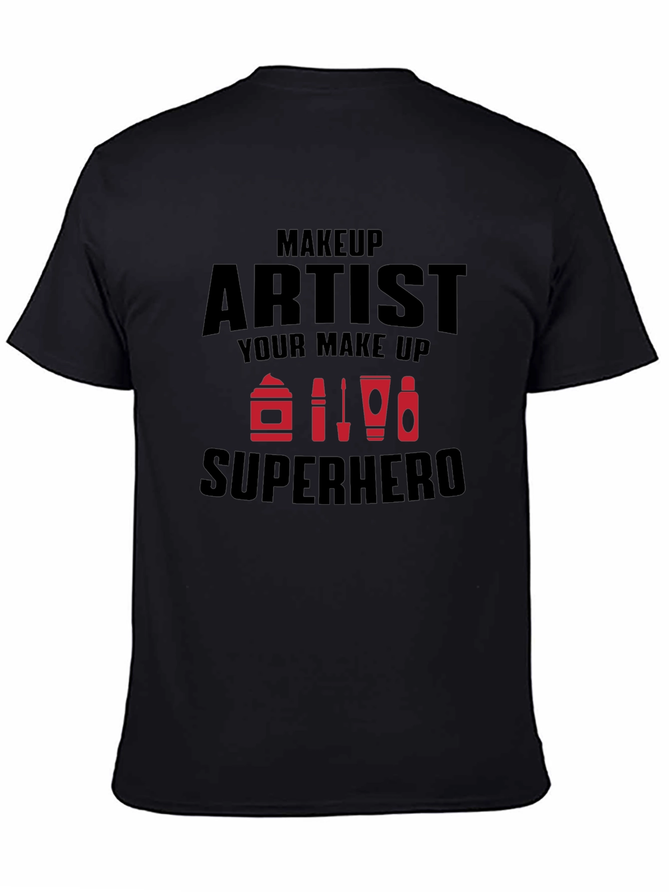 Makeup Artist Superhero Graphic Tee