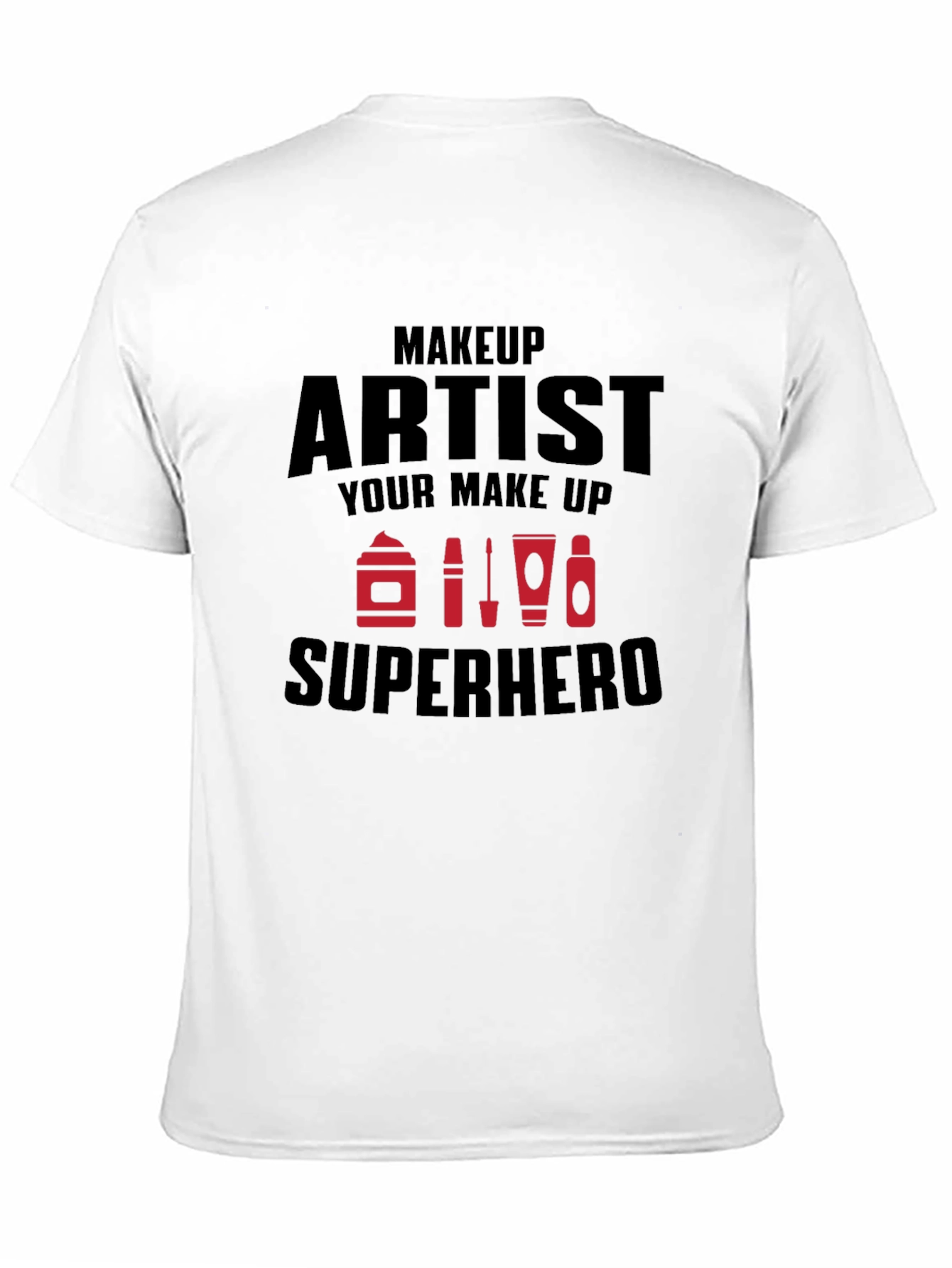 Makeup Artist Superhero Graphic Tee