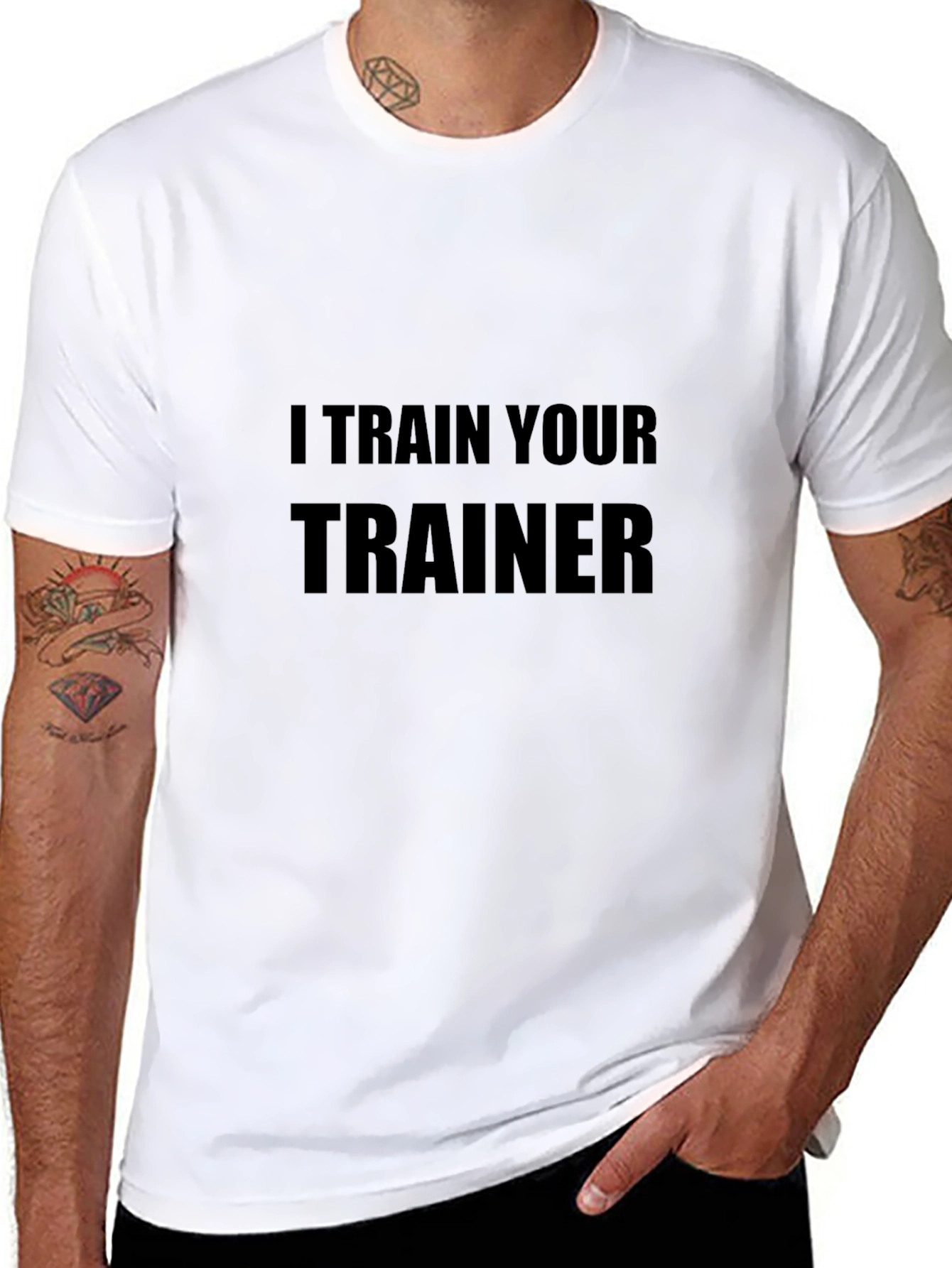 I Train Your Trainer Black T-Shirt