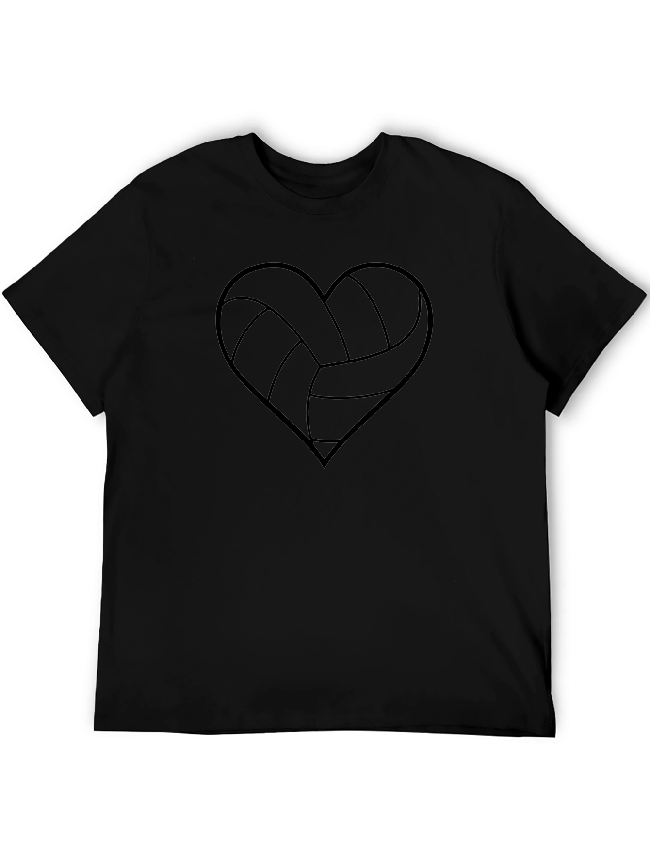 Volleyball Heart Graphic Tee