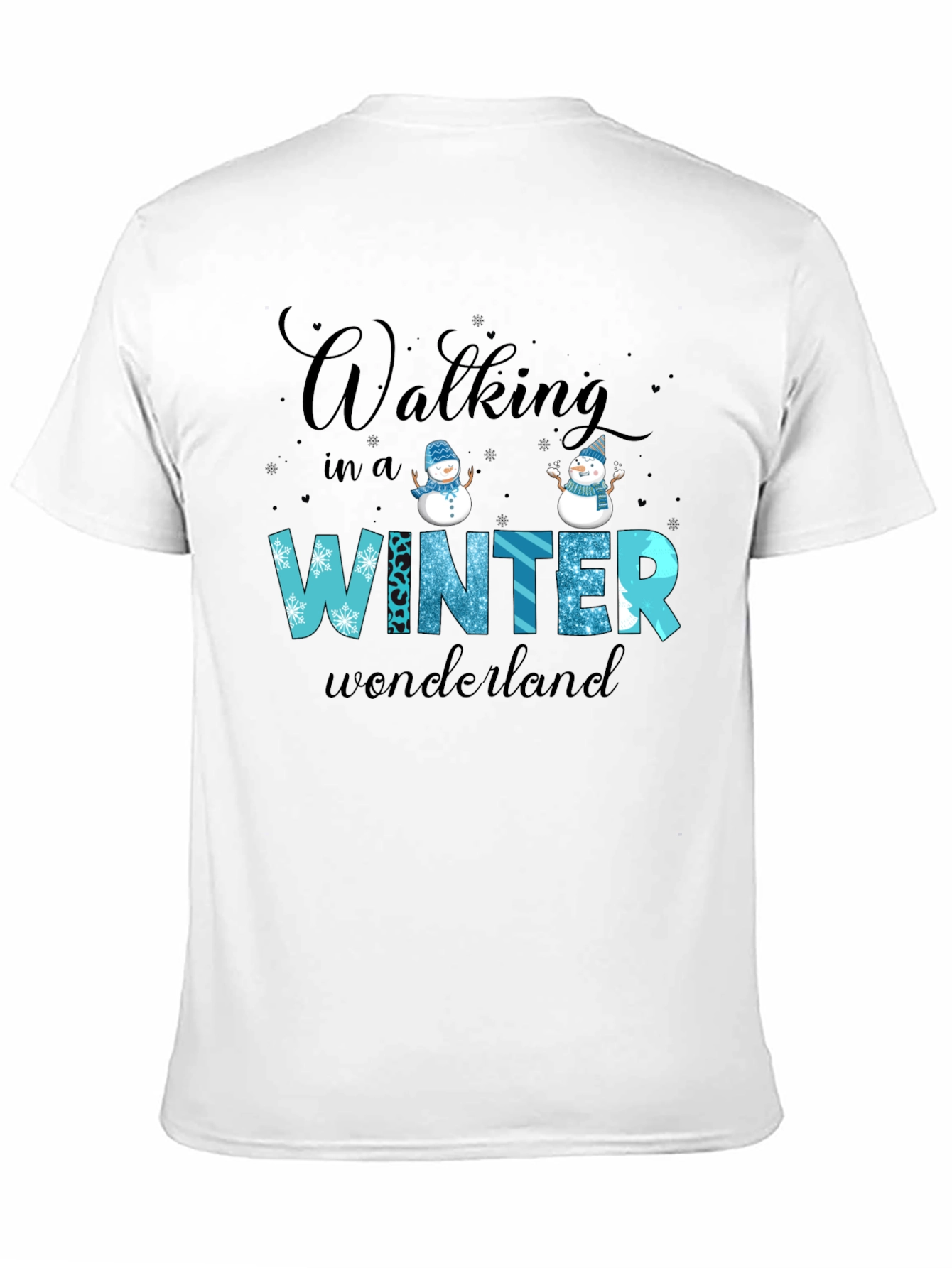 Winter Wonderland Graphic Tee - Festive Holiday Shirt