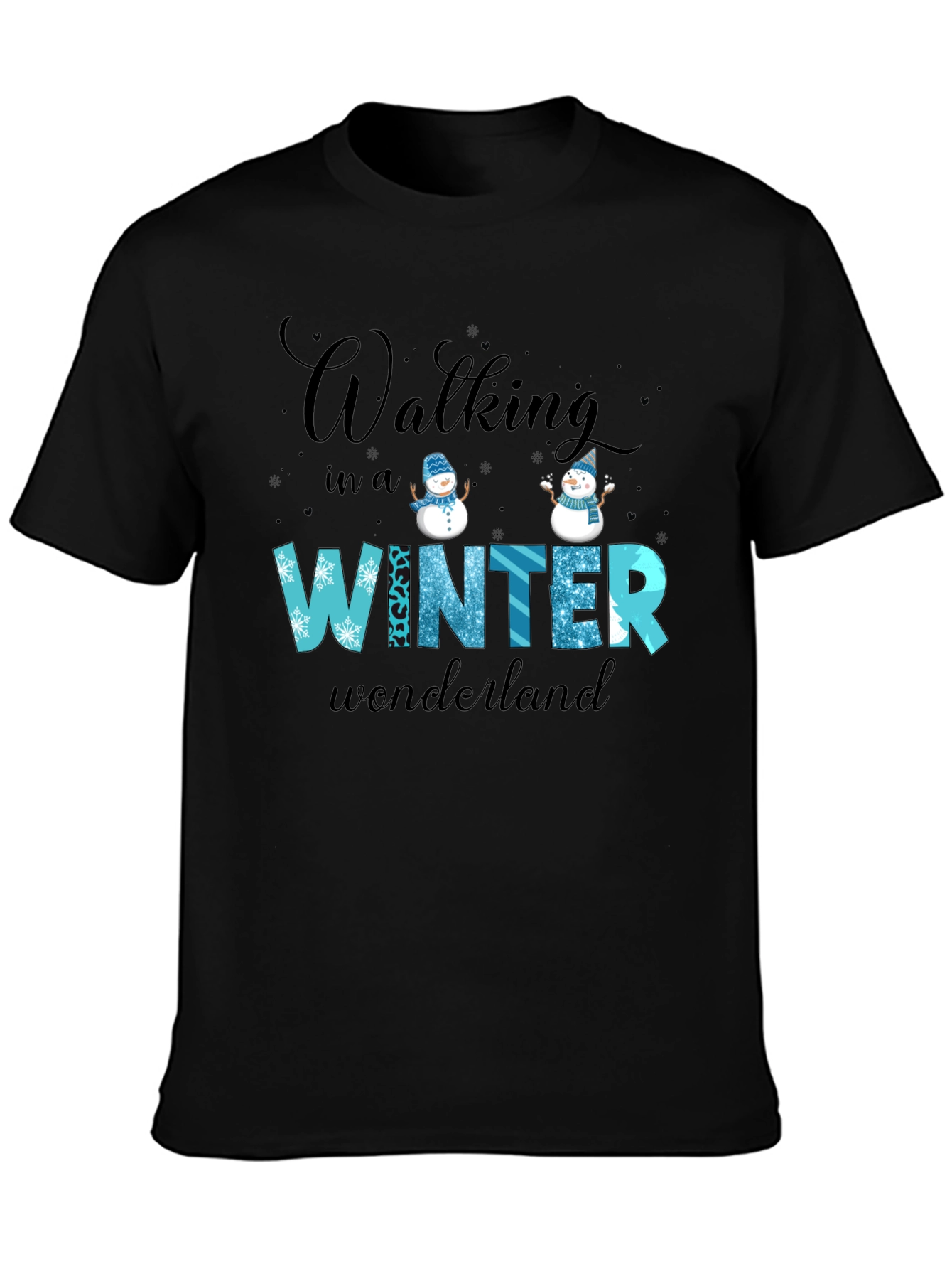 Winter Wonderland Graphic Tee - Festive Holiday Shirt