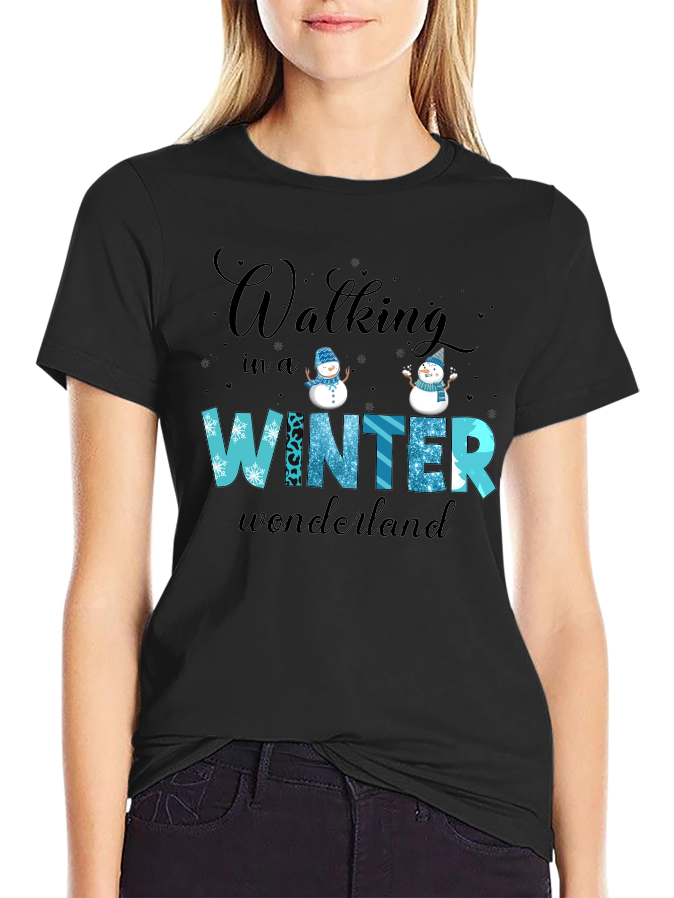 Winter Wonderland Graphic Tee - Festive Holiday Shirt