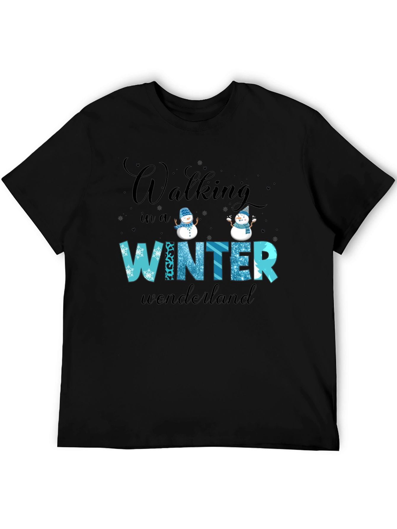 Winter Wonderland Graphic Tee - Festive Holiday Shirt