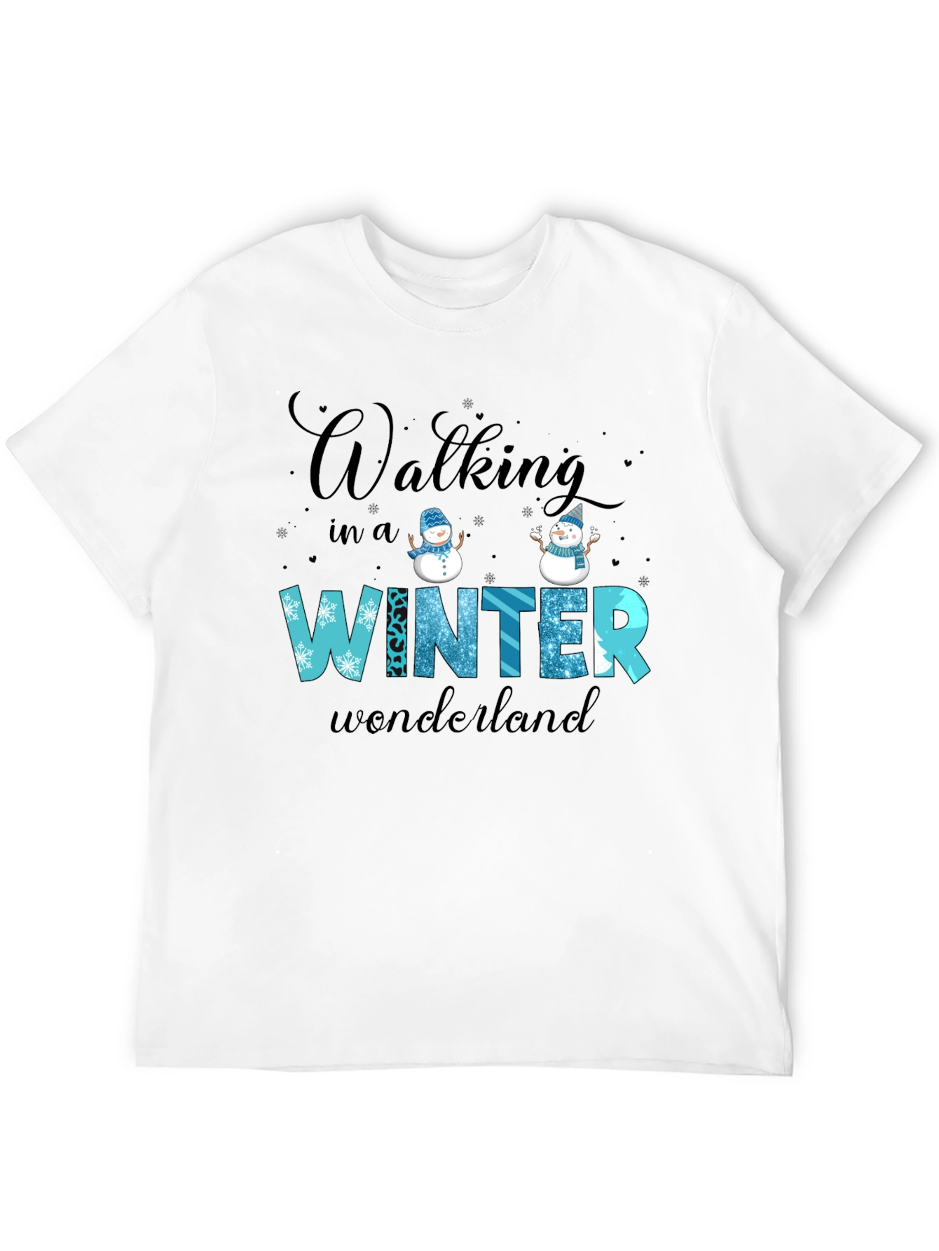 Winter Wonderland Graphic Tee - Festive Holiday Shirt