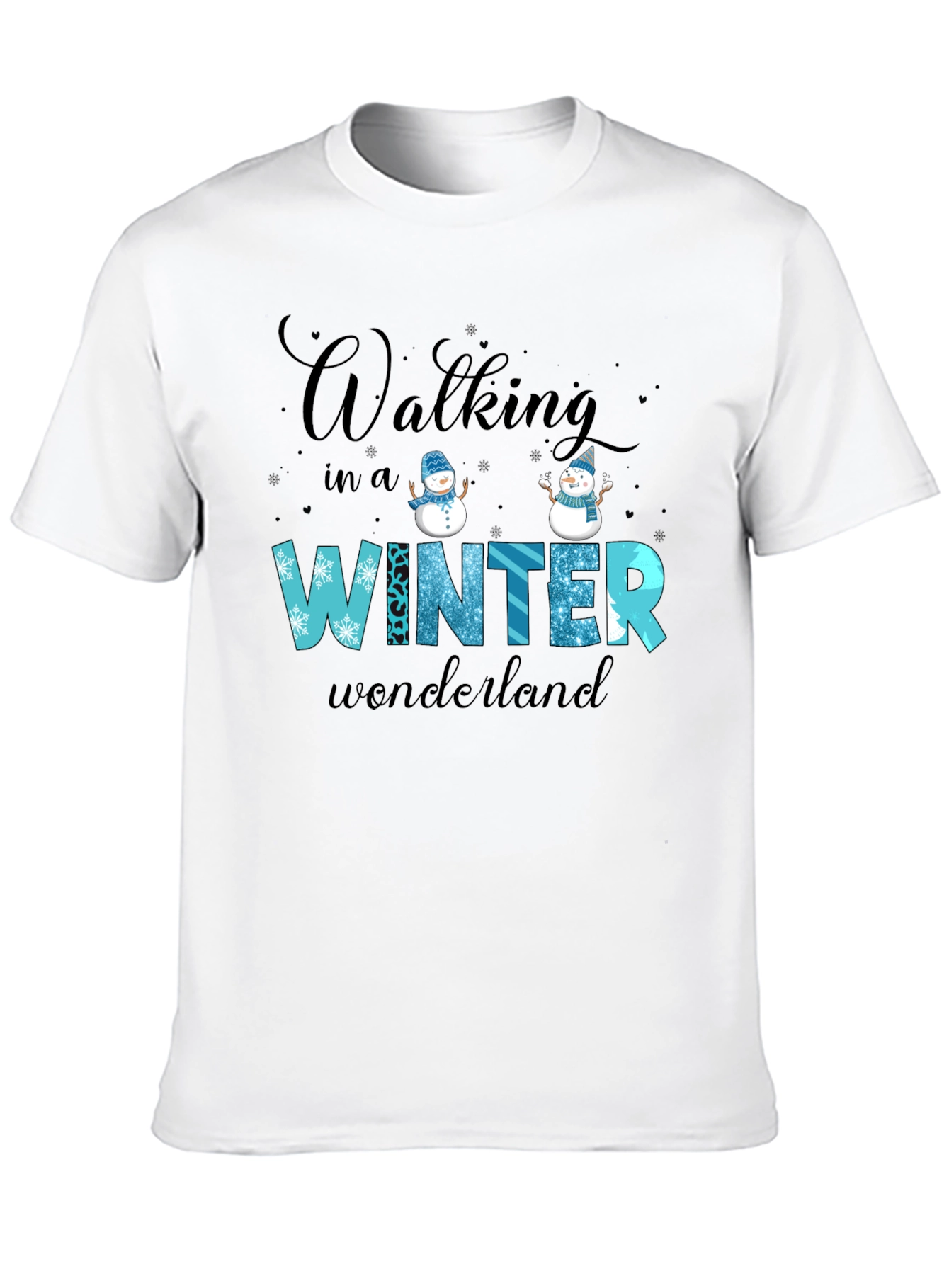 Winter Wonderland Graphic Tee - Festive Holiday Shirt