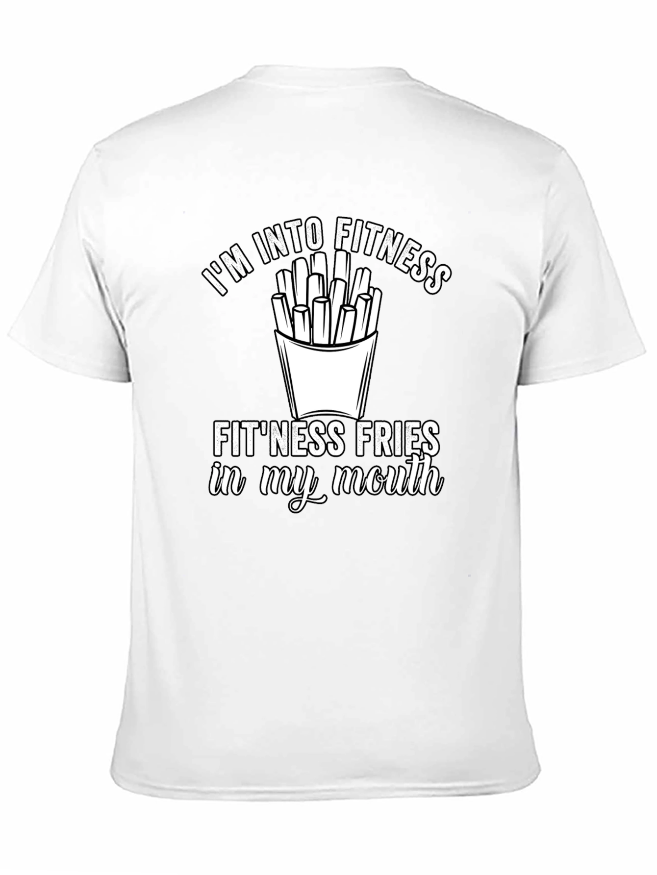 Fitness Fries T-Shirt - Funny Gym Apparel