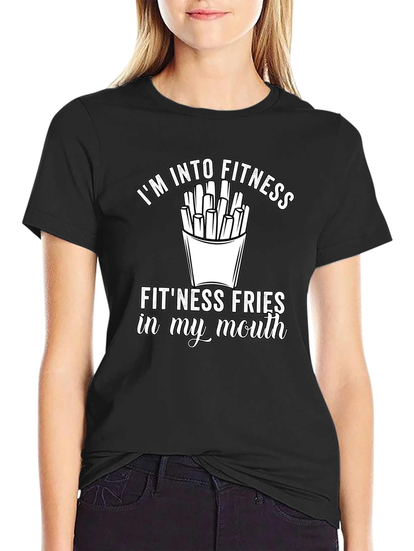 Fitness Fries T-Shirt - Funny Gym Apparel