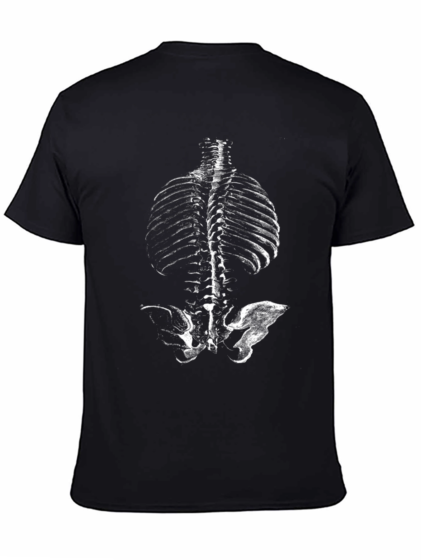 Anatomical Ribcage T-Shirt - Unique Skeleton Design