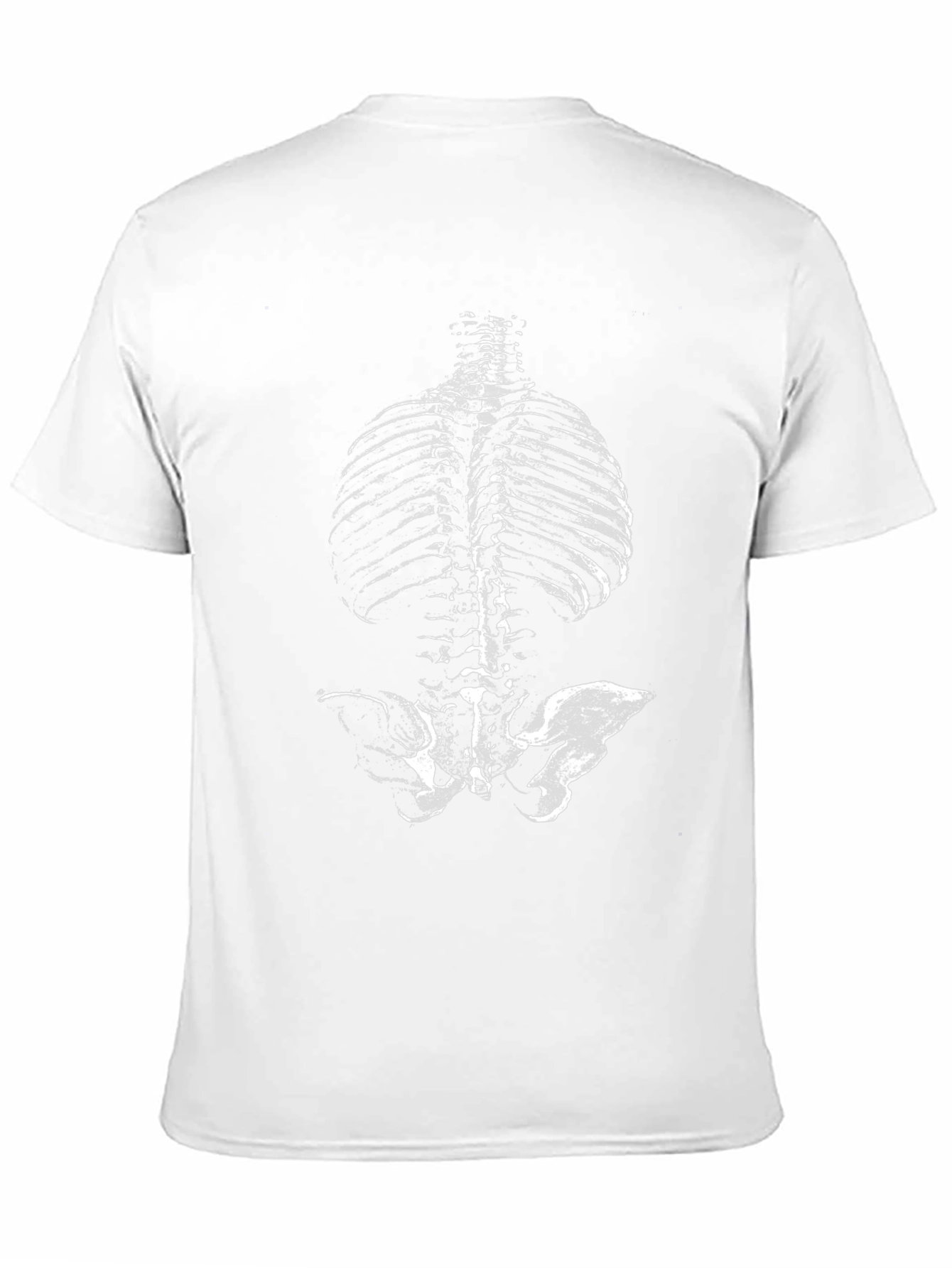 Anatomical Ribcage T-Shirt - Unique Skeleton Design