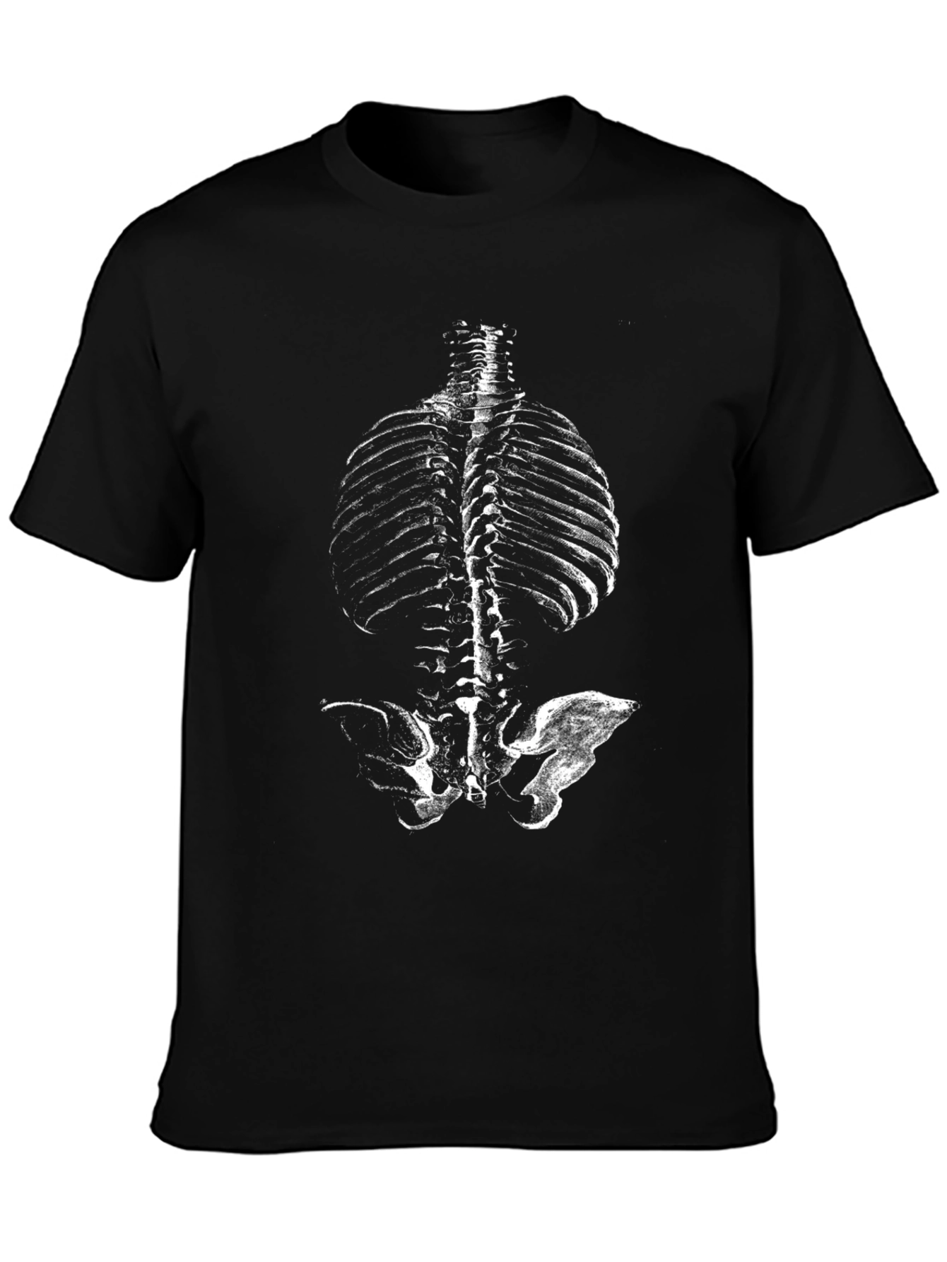 Anatomical Ribcage T-Shirt - Unique Skeleton Design