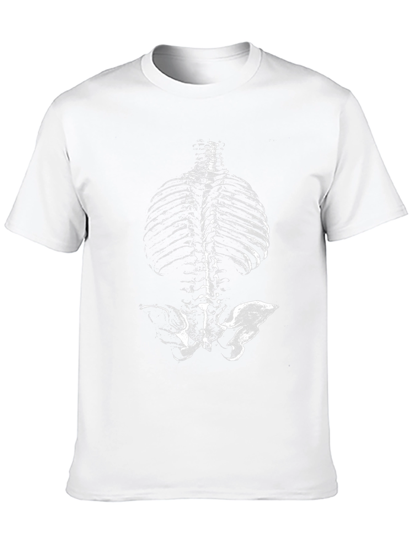 Anatomical Ribcage T-Shirt - Unique Skeleton Design