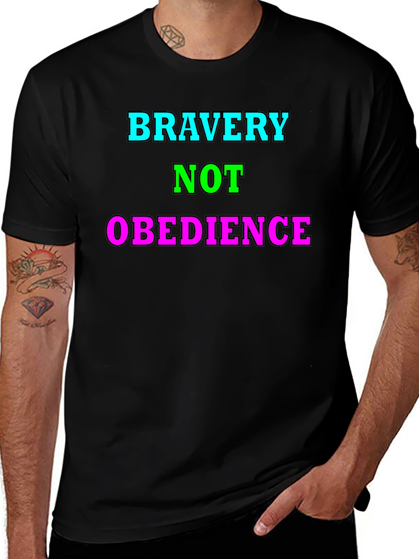 Bravery Not Obedience Graphic T-Shirt