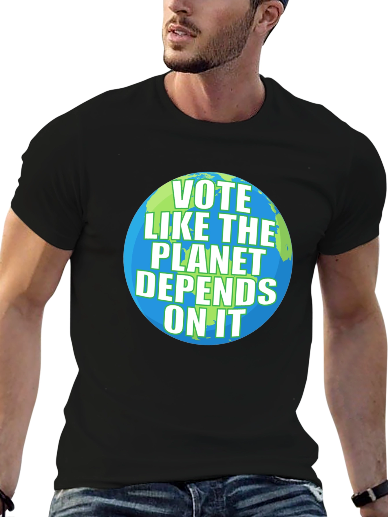 Vote Like the Planet Depends On It Graphic Tee
