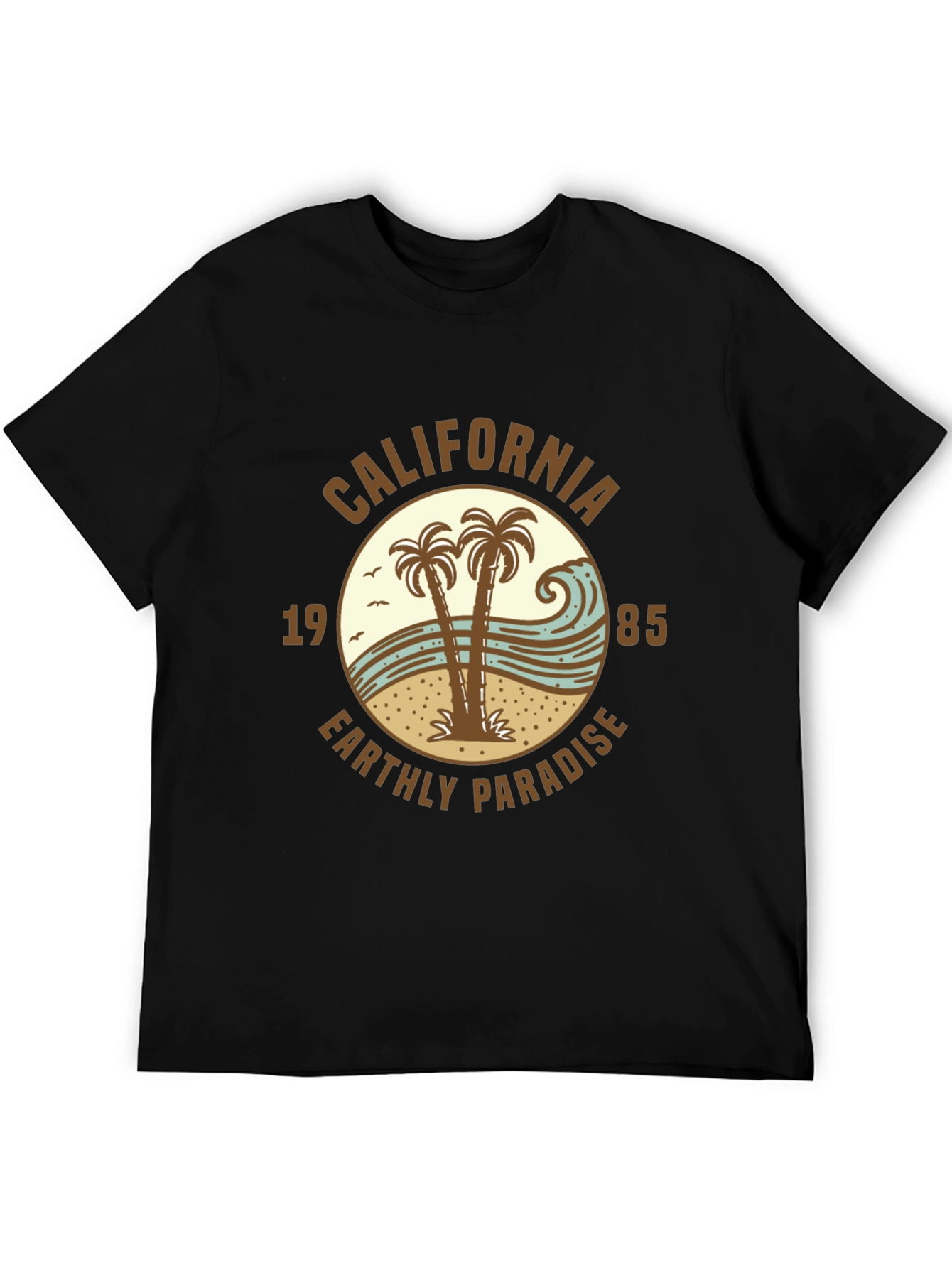 California Earthly Paradise Graphic T-Shirt