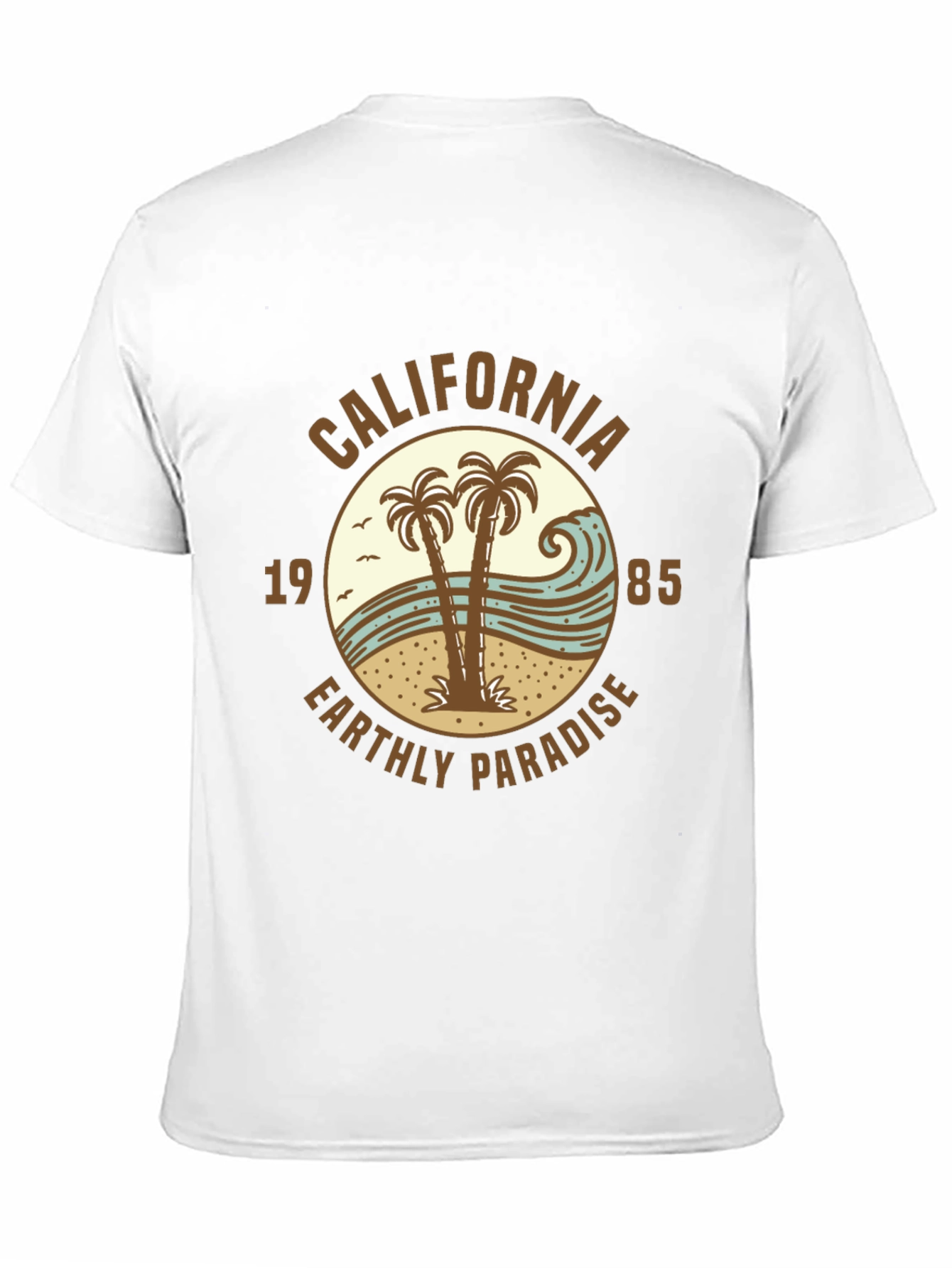 California Earthly Paradise Graphic T-Shirt